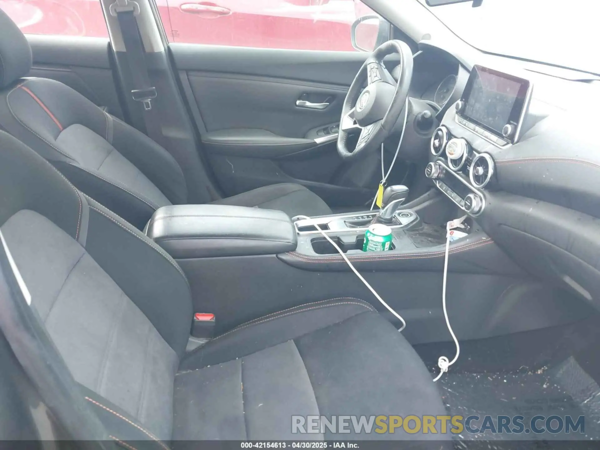 5 fotografías del automóvil dañado 3N1AB8DV6LY275839 NISSAN SENTRA 2020
