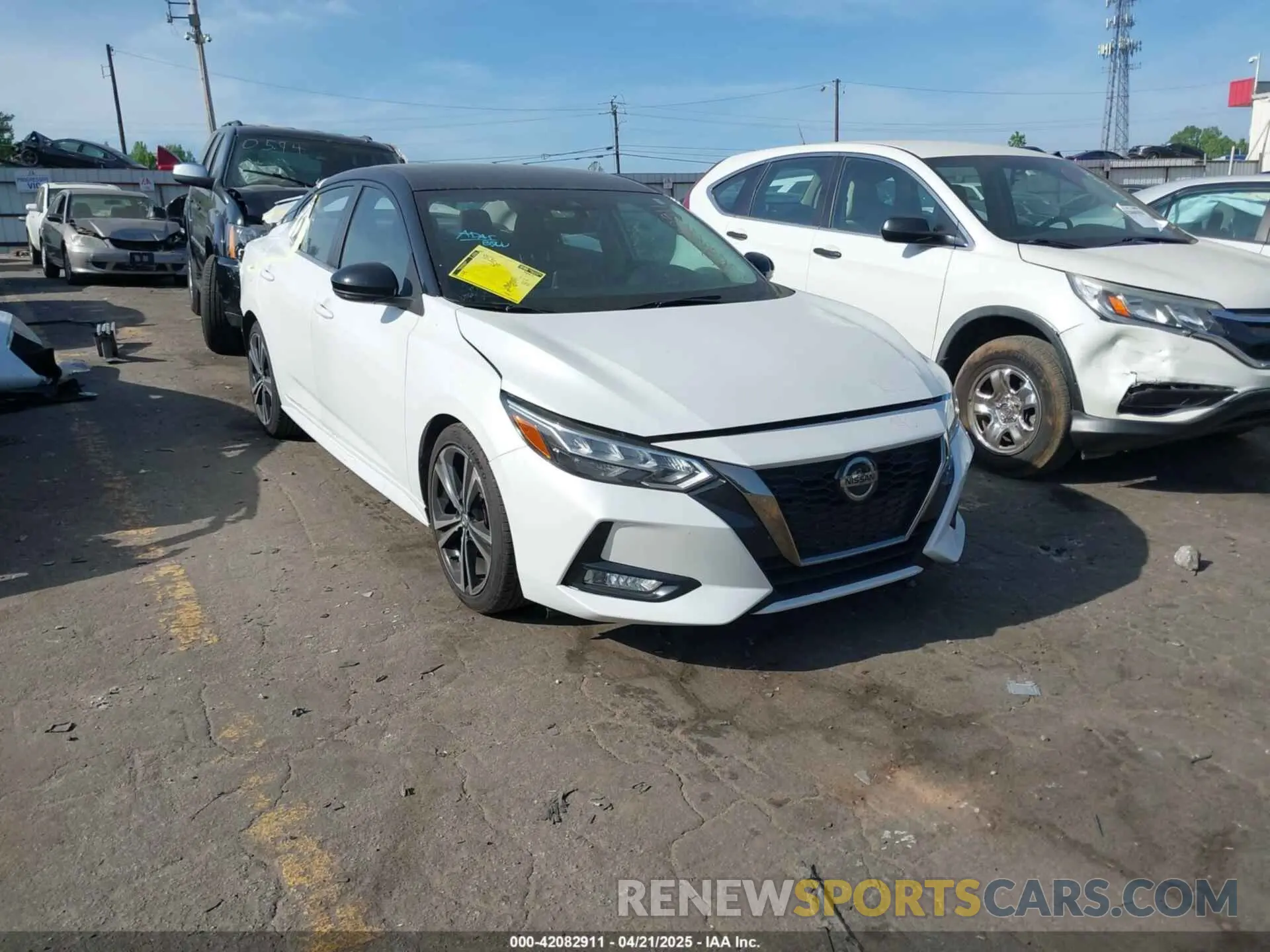 1 fotografías del automóvil dañado 3N1AB8DV6LY290485 NISSAN SENTRA 2020