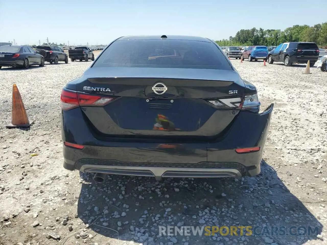 6 fotografías del automóvil dañado 3N1AB8DV6LY304160 NISSAN SENTRA 2020