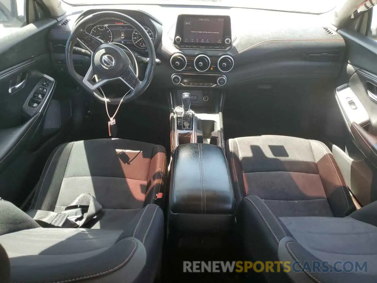 8 fotografías del automóvil dañado 3N1AB8DV6LY304160 NISSAN SENTRA 2020