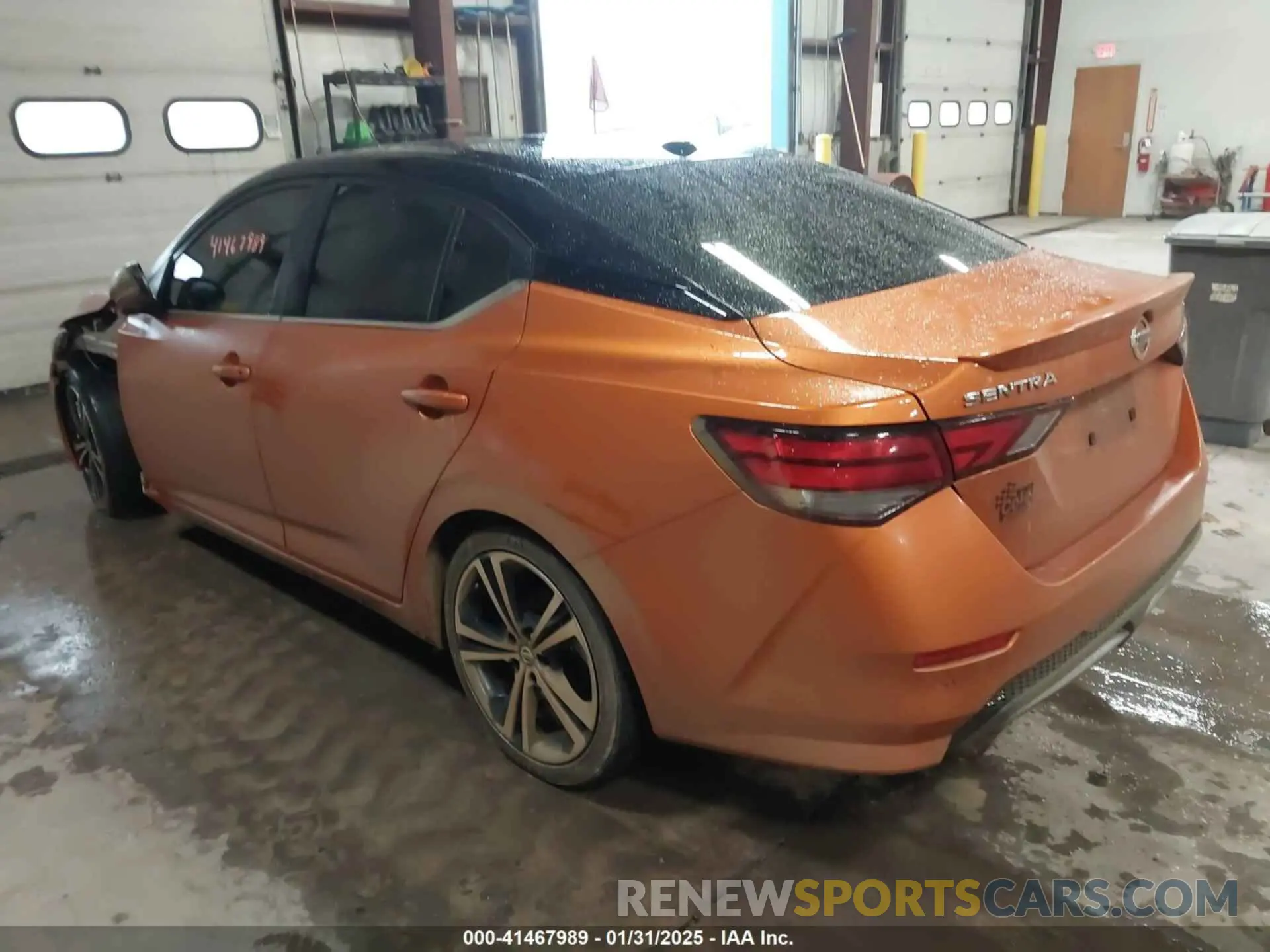 3 fotografías del automóvil dañado 3N1AB8DV6LY304630 NISSAN SENTRA 2020