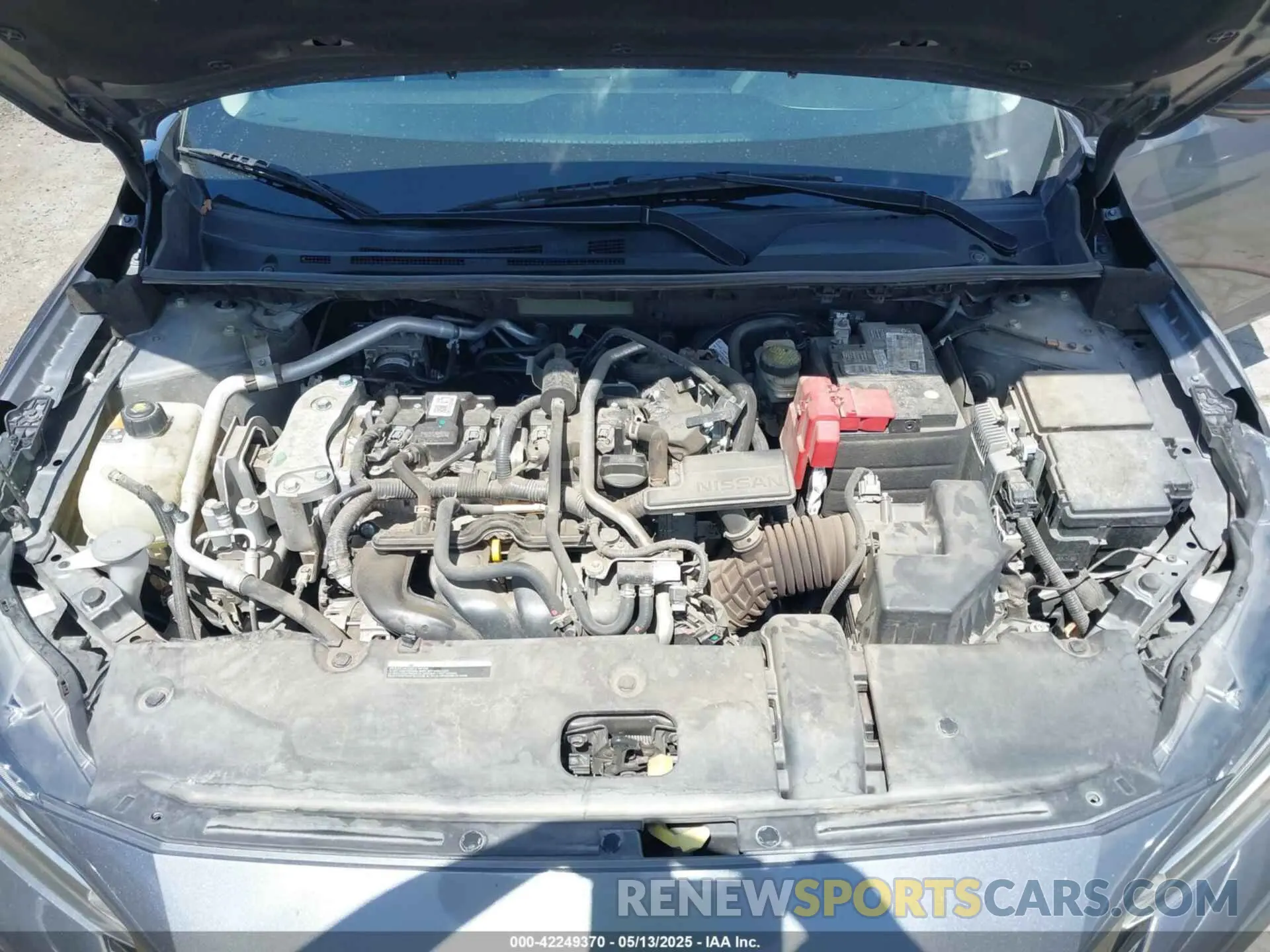 10 fotografías del automóvil dañado 3N1AB8DV7LY285506 NISSAN SENTRA 2020