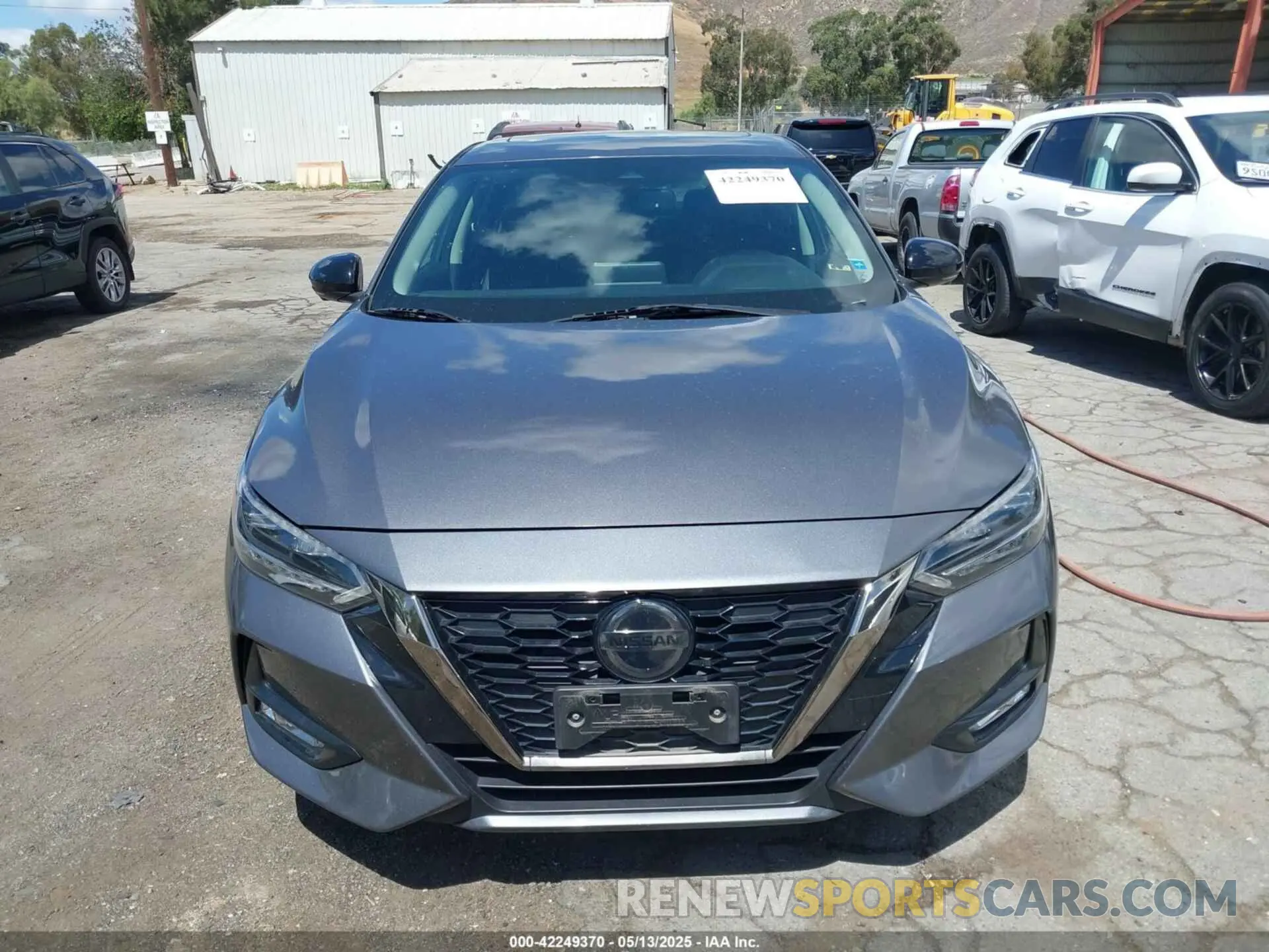 12 fotografías del automóvil dañado 3N1AB8DV7LY285506 NISSAN SENTRA 2020