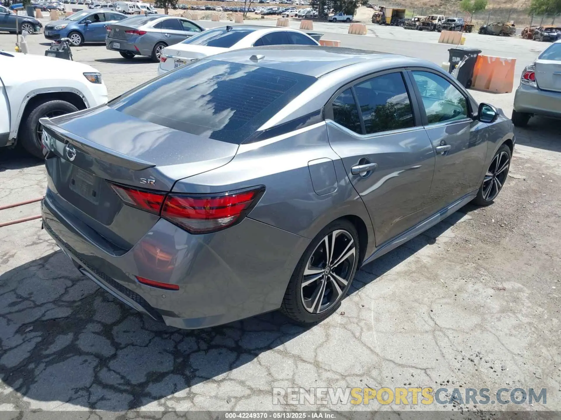 4 fotografías del automóvil dañado 3N1AB8DV7LY285506 NISSAN SENTRA 2020