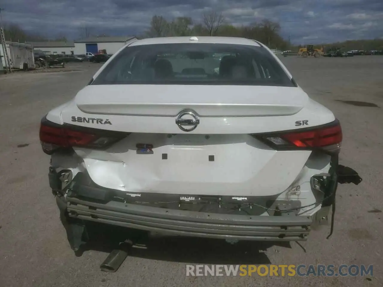 6 fotografías del automóvil dañado 3N1AB8DV7LY294819 NISSAN SENTRA 2020