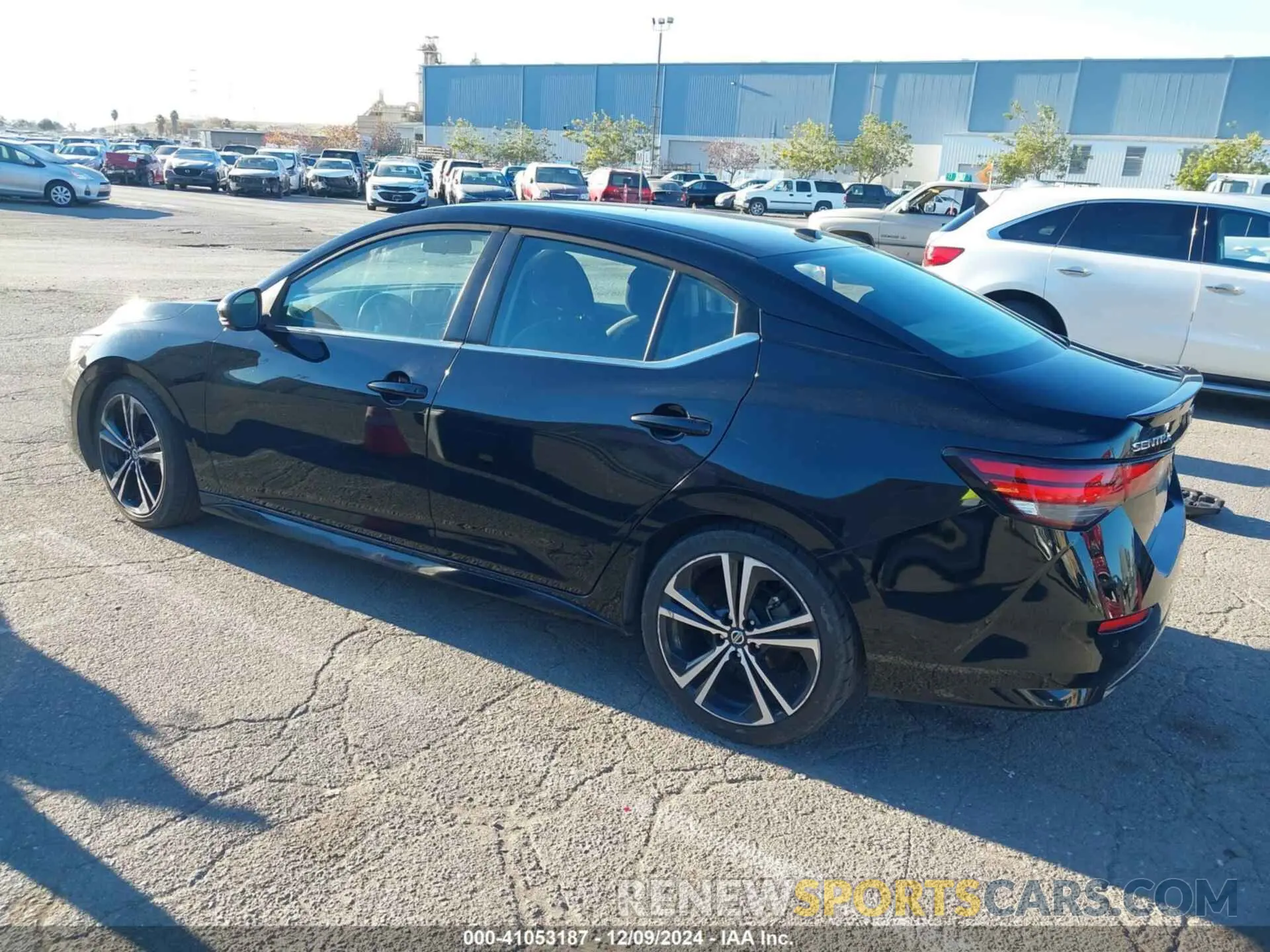 3 fotografías del automóvil dañado 3N1AB8DV8LY218705 NISSAN SENTRA 2020