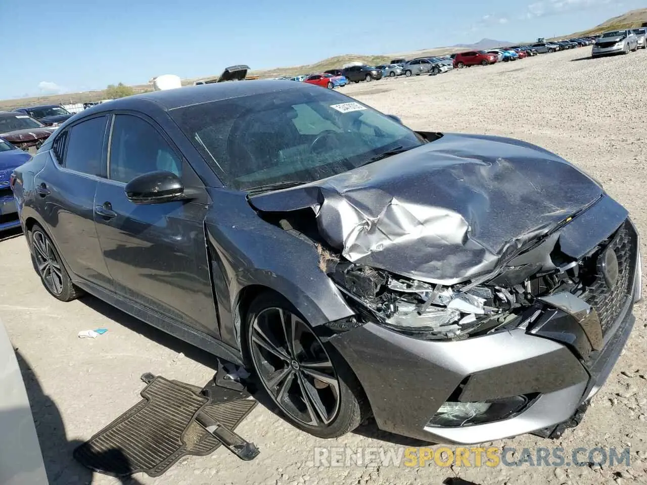 4 fotografías del automóvil dañado 3N1AB8DV8LY271212 NISSAN SENTRA 2020