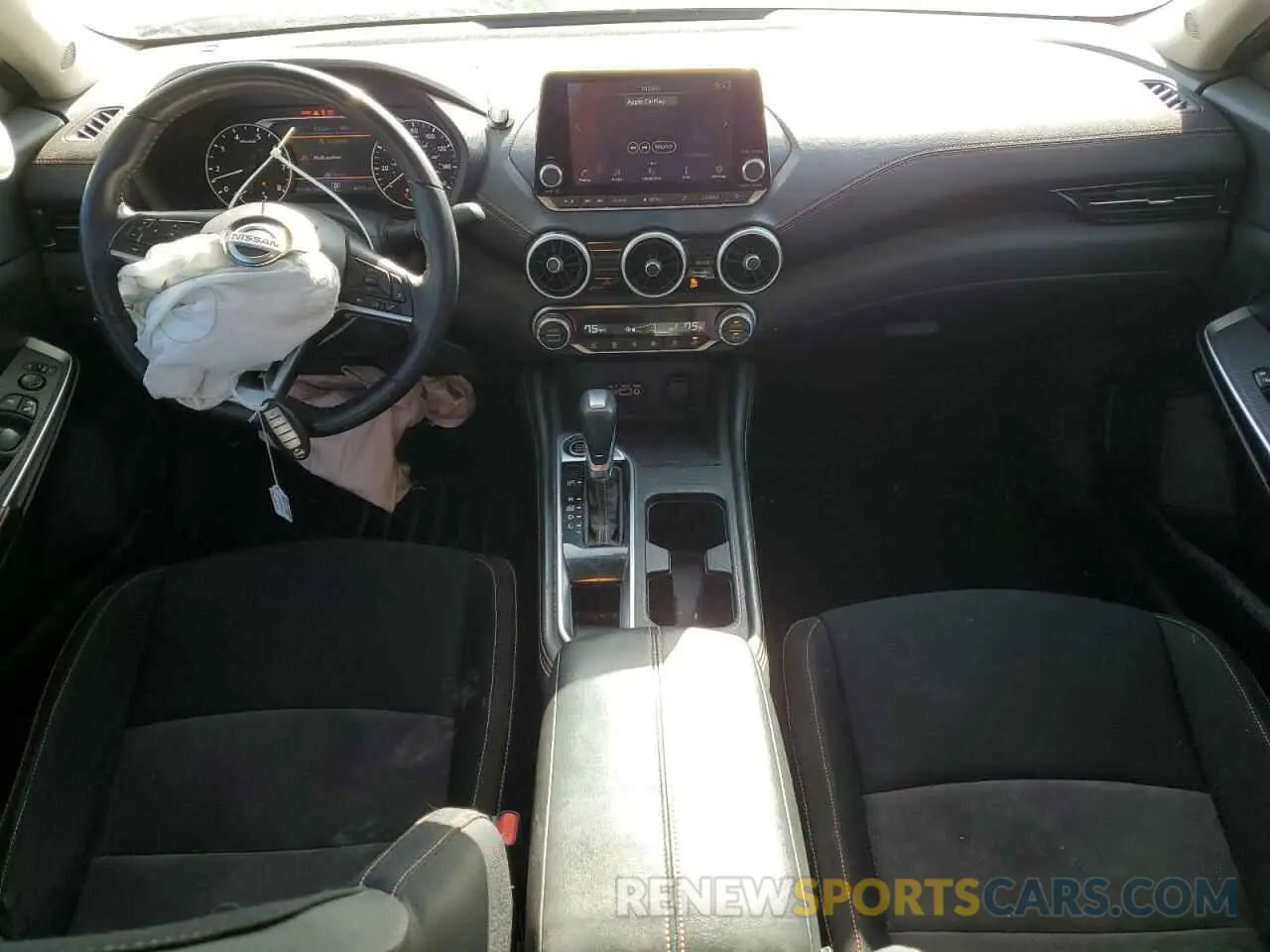 8 fotografías del automóvil dañado 3N1AB8DV8LY271212 NISSAN SENTRA 2020