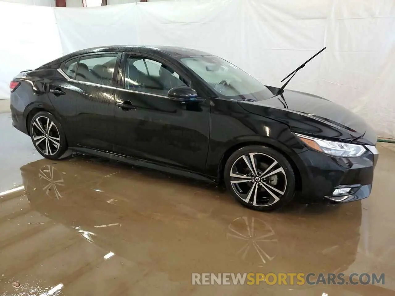 4 fotografías del automóvil dañado 3N1AB8DV8LY283277 NISSAN SENTRA 2020