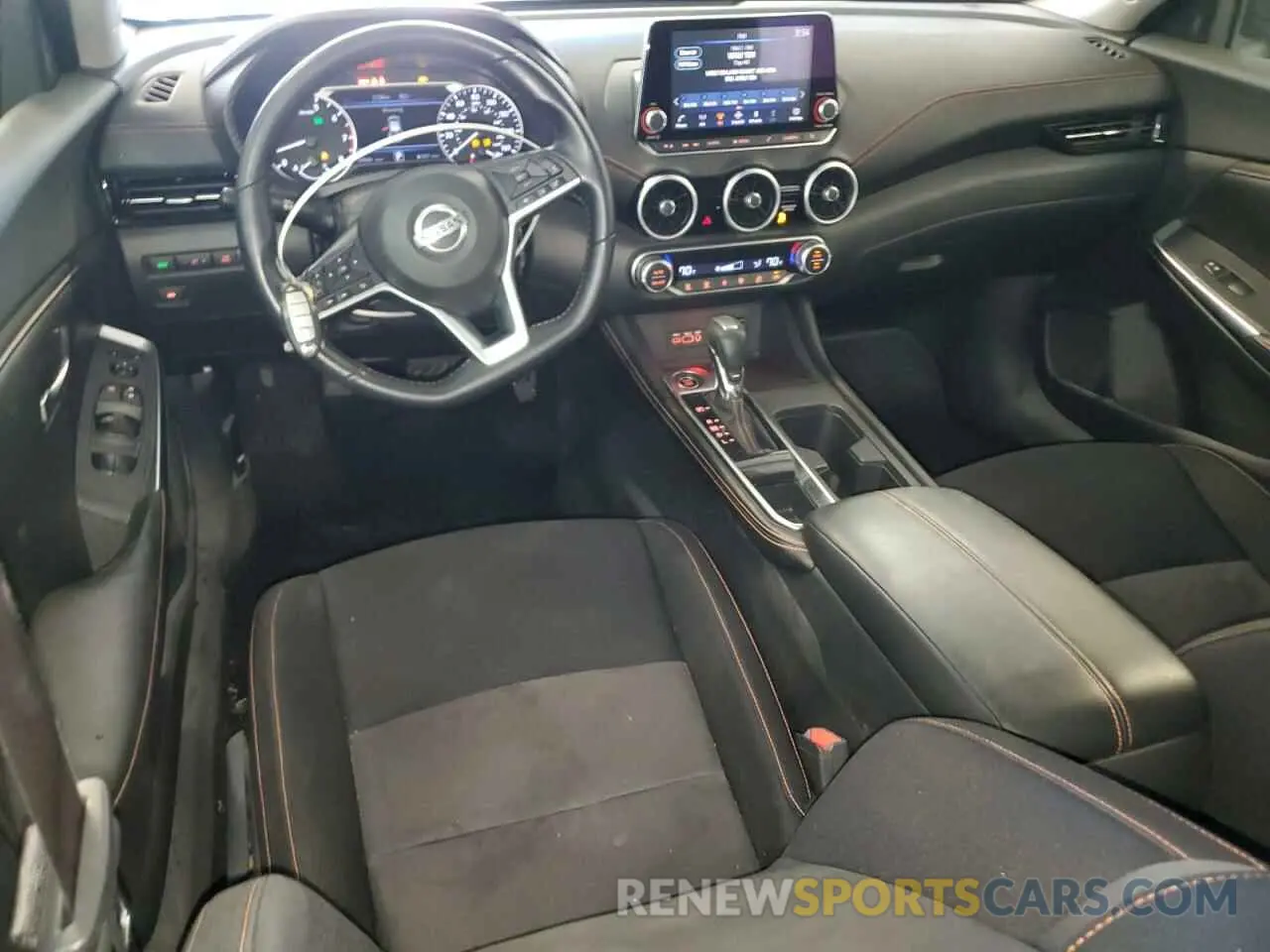 8 fotografías del automóvil dañado 3N1AB8DV8LY283277 NISSAN SENTRA 2020
