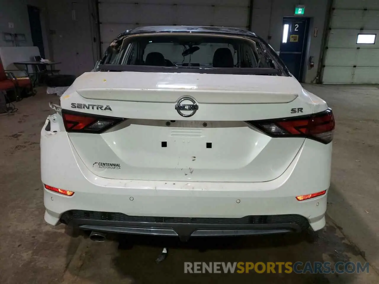 6 fotografías del automóvil dañado 3N1AB8DV9LY204330 NISSAN SENTRA 2020