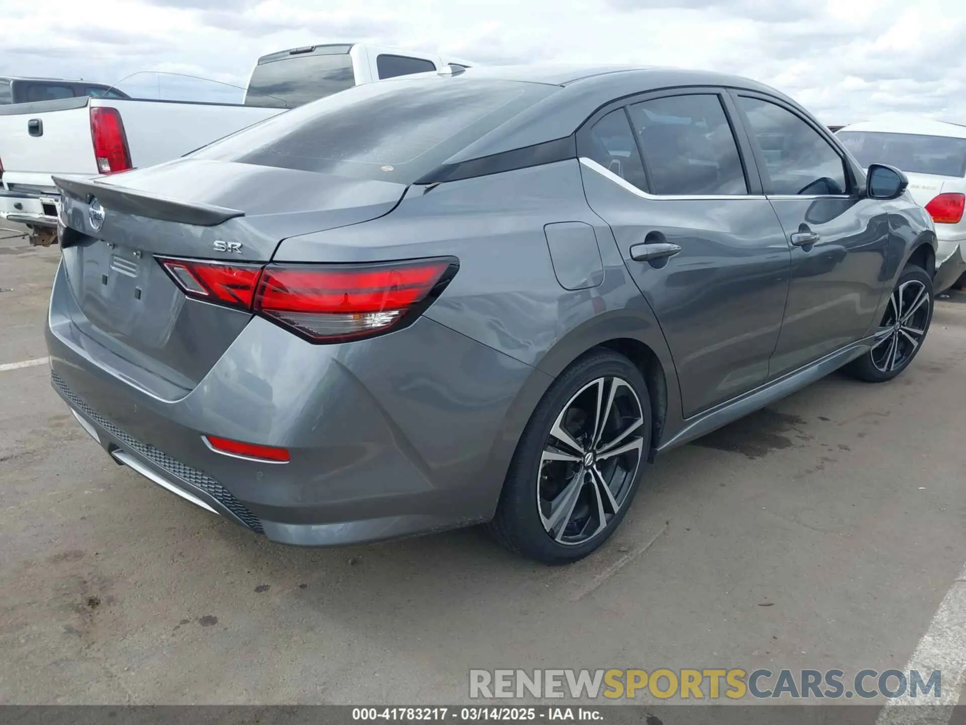 4 fotografías del automóvil dañado 3N1AB8DV9LY221547 NISSAN SENTRA 2020