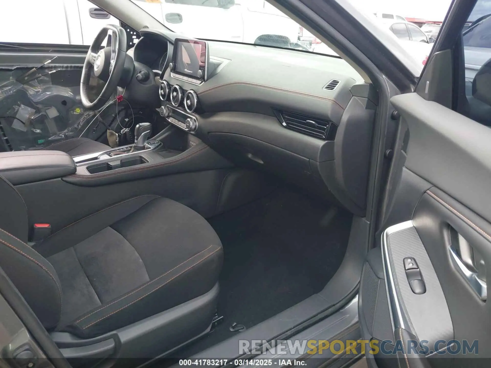 5 fotografías del automóvil dañado 3N1AB8DV9LY221547 NISSAN SENTRA 2020
