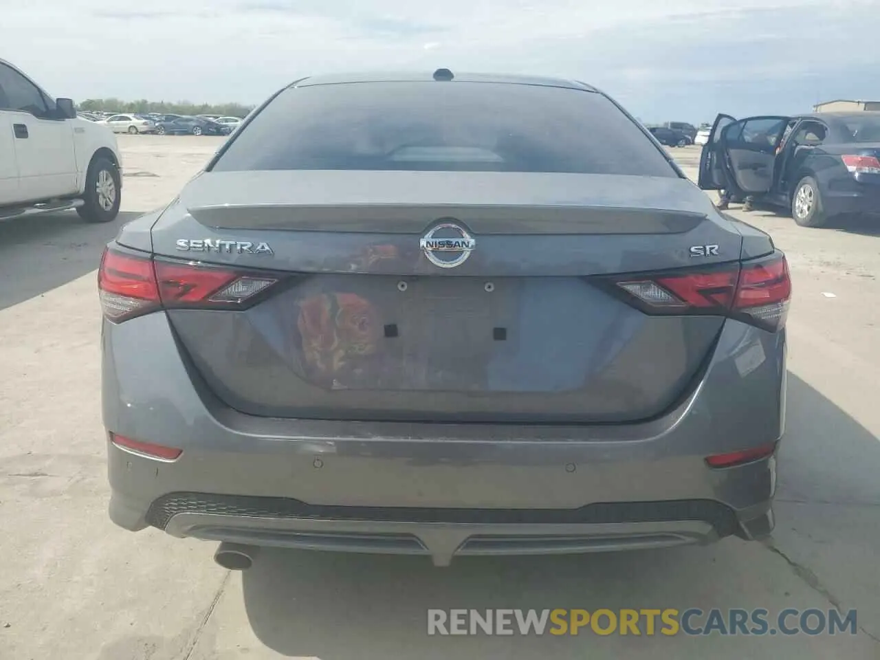 6 fotografías del automóvil dañado 3N1AB8DV9LY239689 NISSAN SENTRA 2020