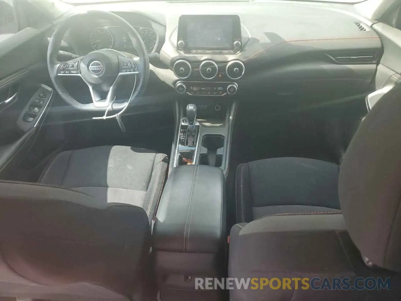 8 fotografías del automóvil dañado 3N1AB8DV9LY239689 NISSAN SENTRA 2020