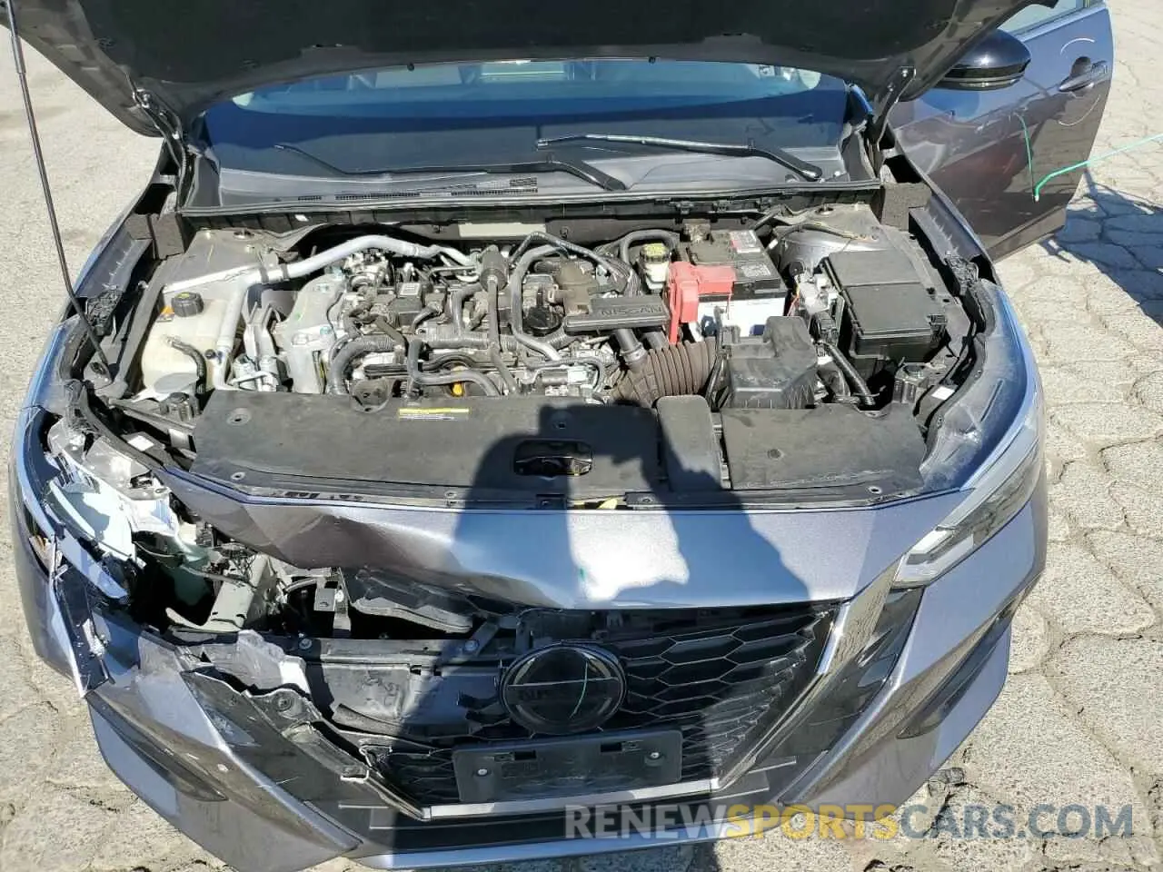 11 fotografías del automóvil dañado 3N1AB8DV9LY255584 NISSAN SENTRA 2020