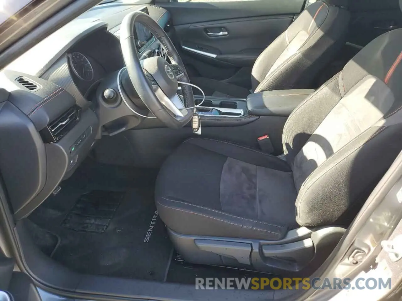 7 fotografías del automóvil dañado 3N1AB8DV9LY255584 NISSAN SENTRA 2020