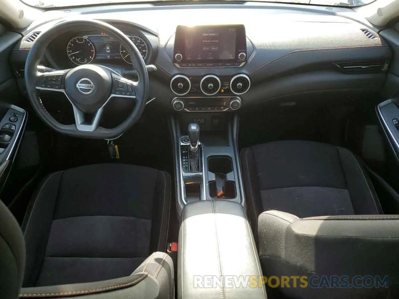 8 fotografías del automóvil dañado 3N1AB8DV9LY255584 NISSAN SENTRA 2020
