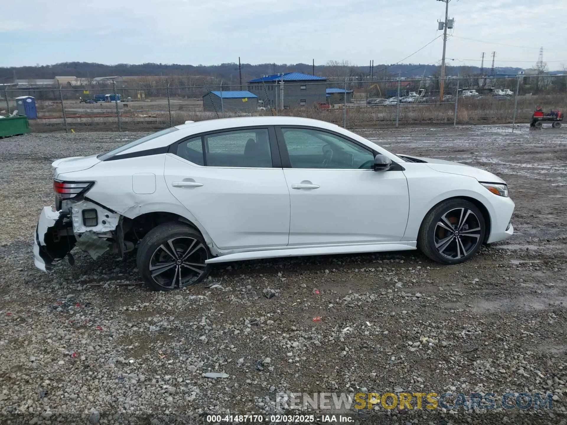 13 fotografías del automóvil dañado 3N1AB8DVXLY208080 NISSAN SENTRA 2020