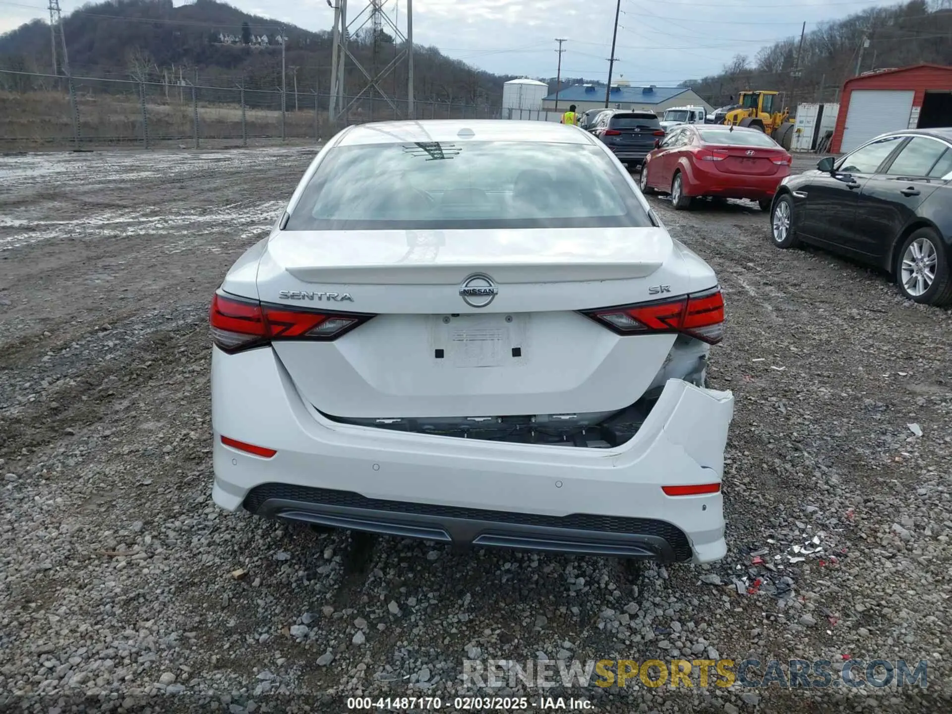 16 fotografías del automóvil dañado 3N1AB8DVXLY208080 NISSAN SENTRA 2020