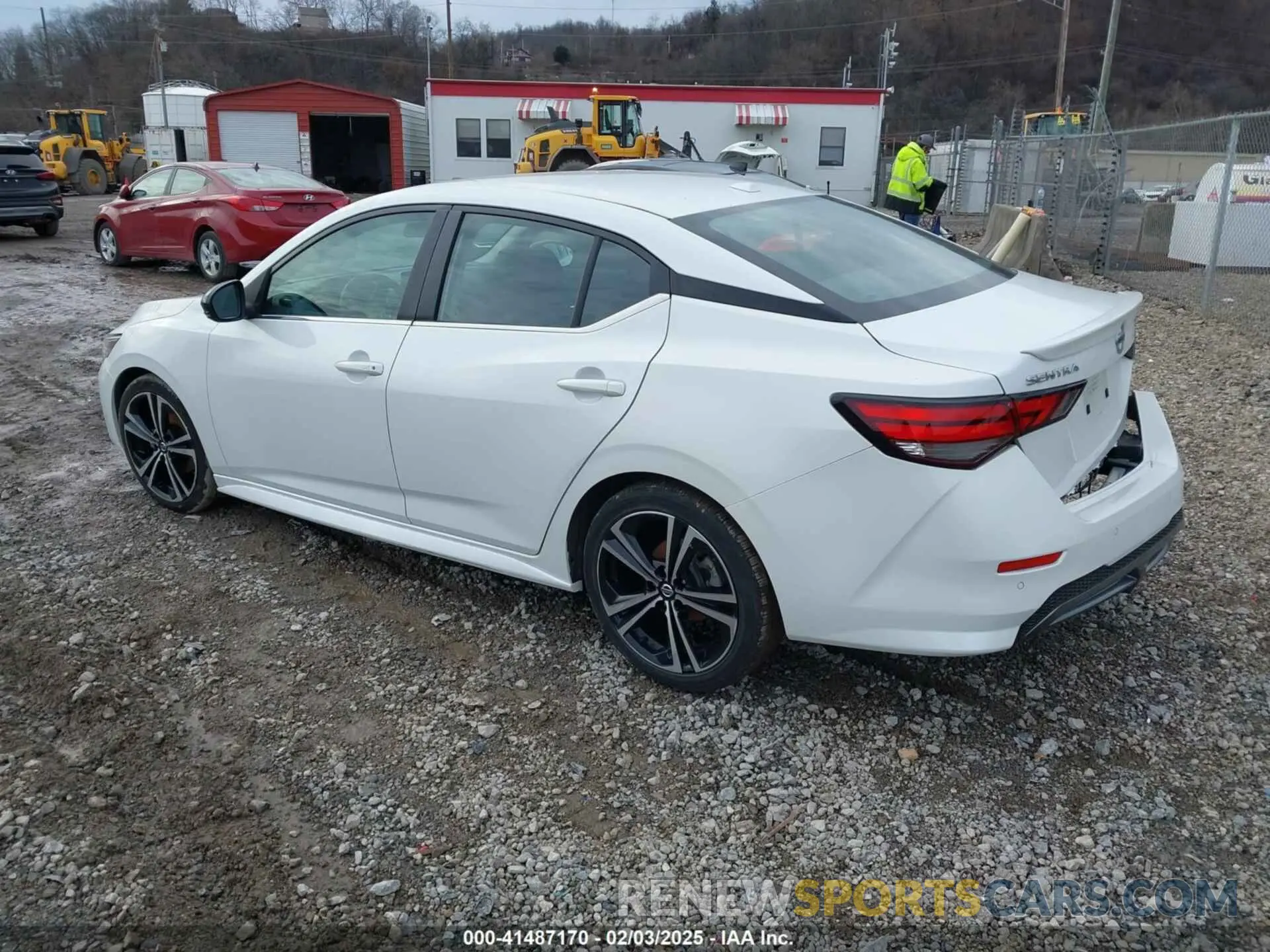 3 fotografías del automóvil dañado 3N1AB8DVXLY208080 NISSAN SENTRA 2020