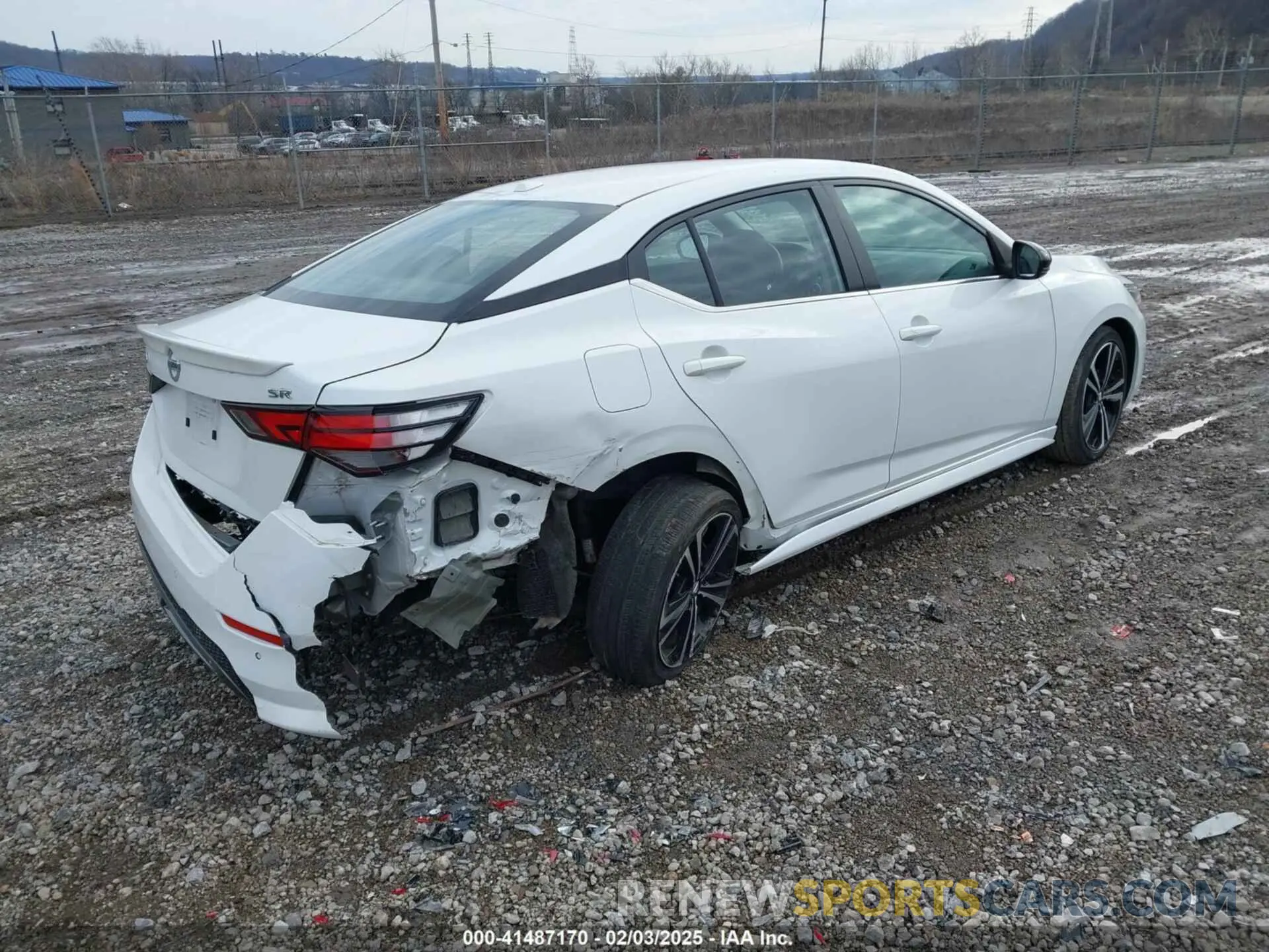 4 fotografías del automóvil dañado 3N1AB8DVXLY208080 NISSAN SENTRA 2020