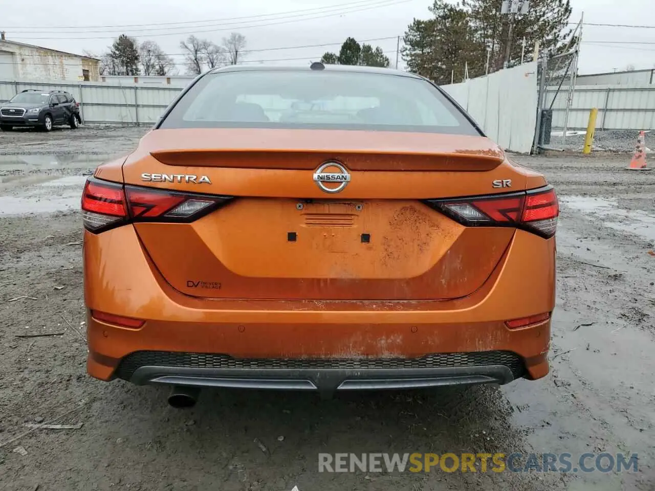 6 fotografías del automóvil dañado 3N1AB8DVXLY210816 NISSAN SENTRA 2020