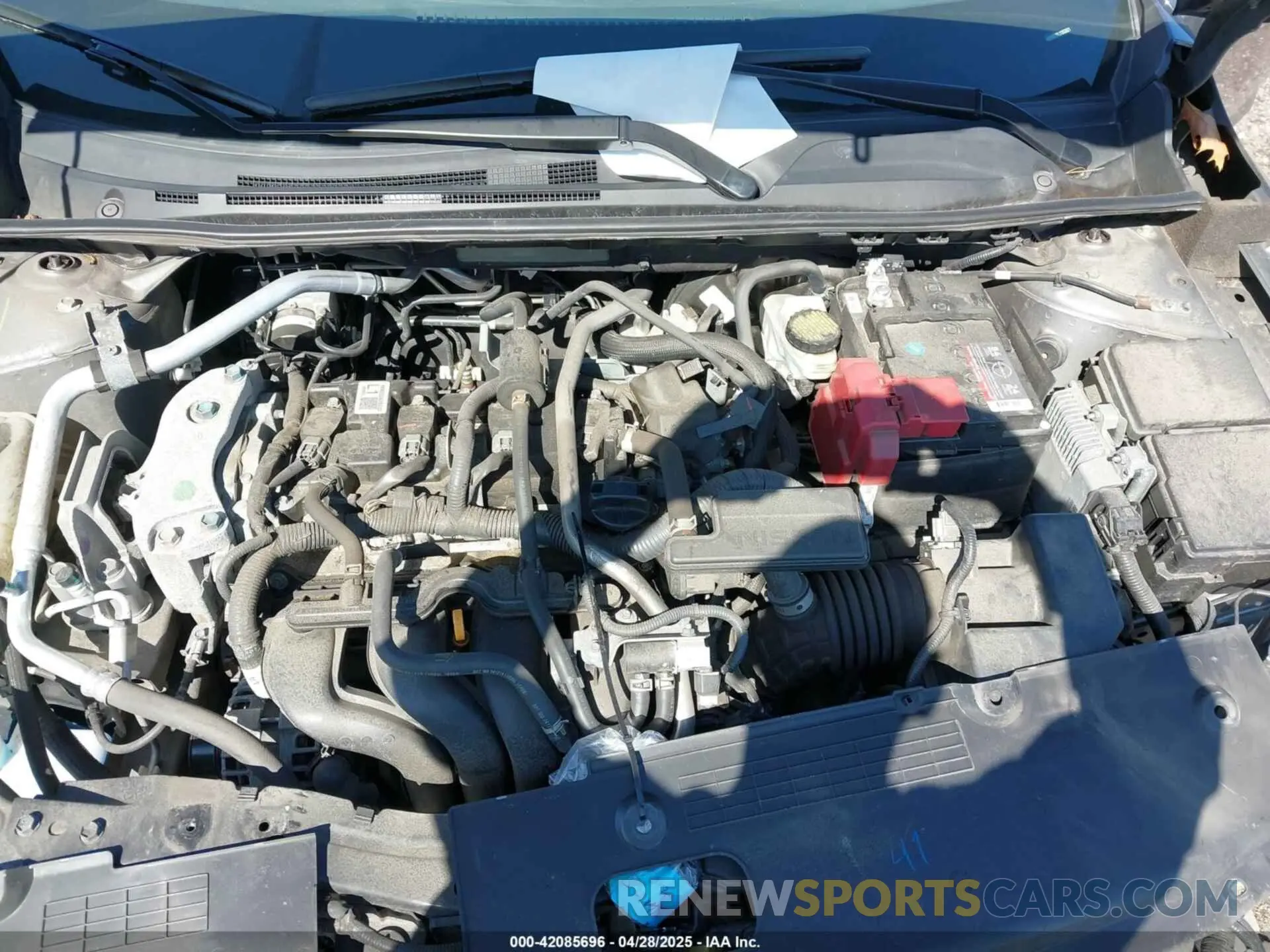 10 fotografías del automóvil dañado 3N1AB8DVXLY262821 NISSAN SENTRA 2020