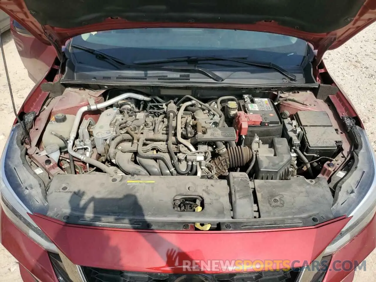11 fotografías del automóvil dañado 3N1AB8DVXLY266366 NISSAN SENTRA 2020