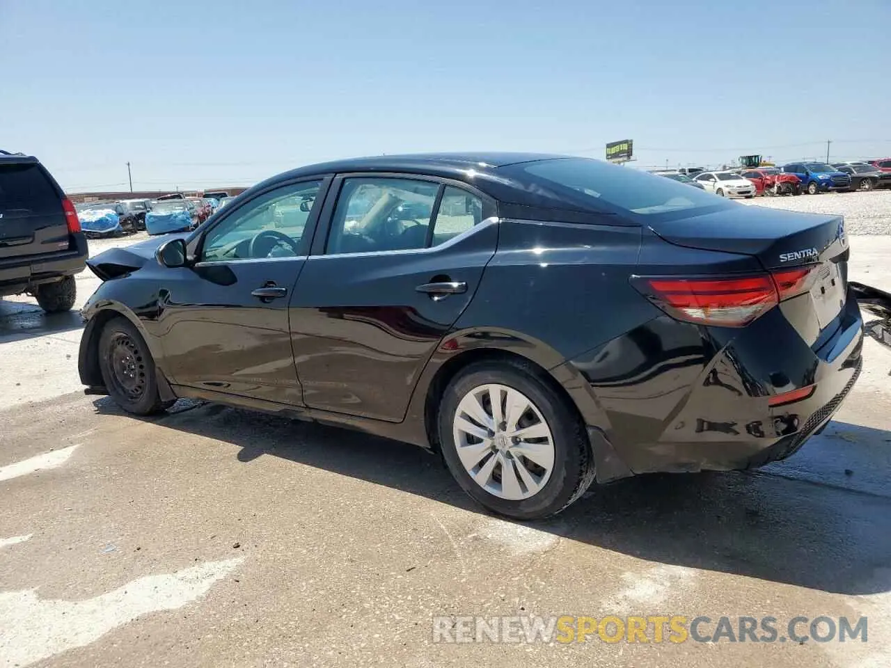 2 fotografías del automóvil dañado 3N1AB8BV0MY228133 NISSAN SENTRA 2021