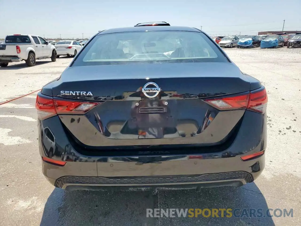 6 fotografías del automóvil dañado 3N1AB8BV0MY228133 NISSAN SENTRA 2021