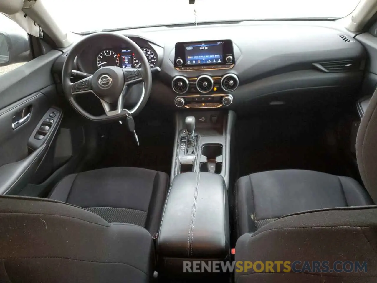 8 fotografías del automóvil dañado 3N1AB8BV0MY261715 NISSAN SENTRA 2021