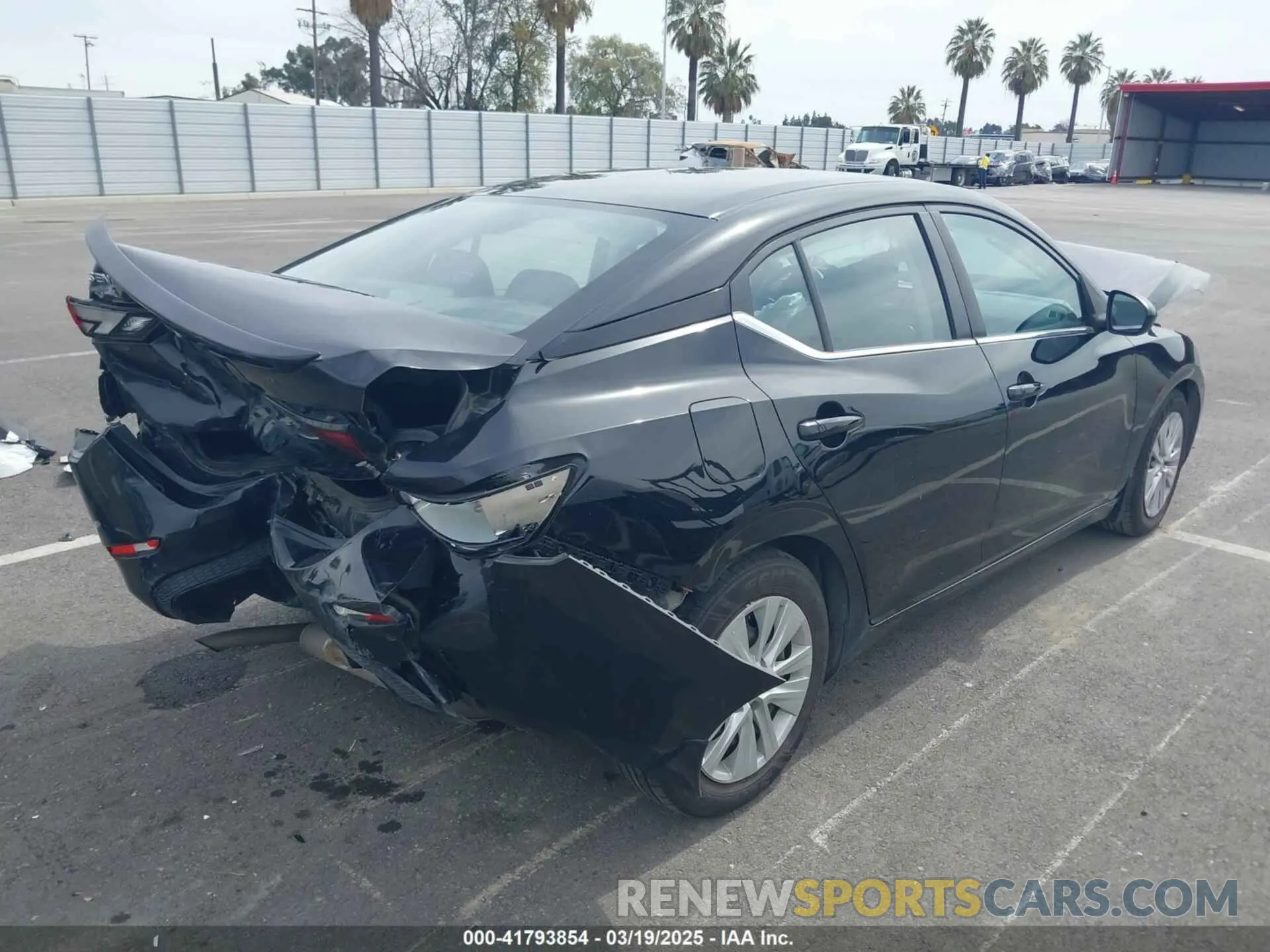 4 fotografías del automóvil dañado 3N1AB8BV2MY277995 NISSAN SENTRA 2021