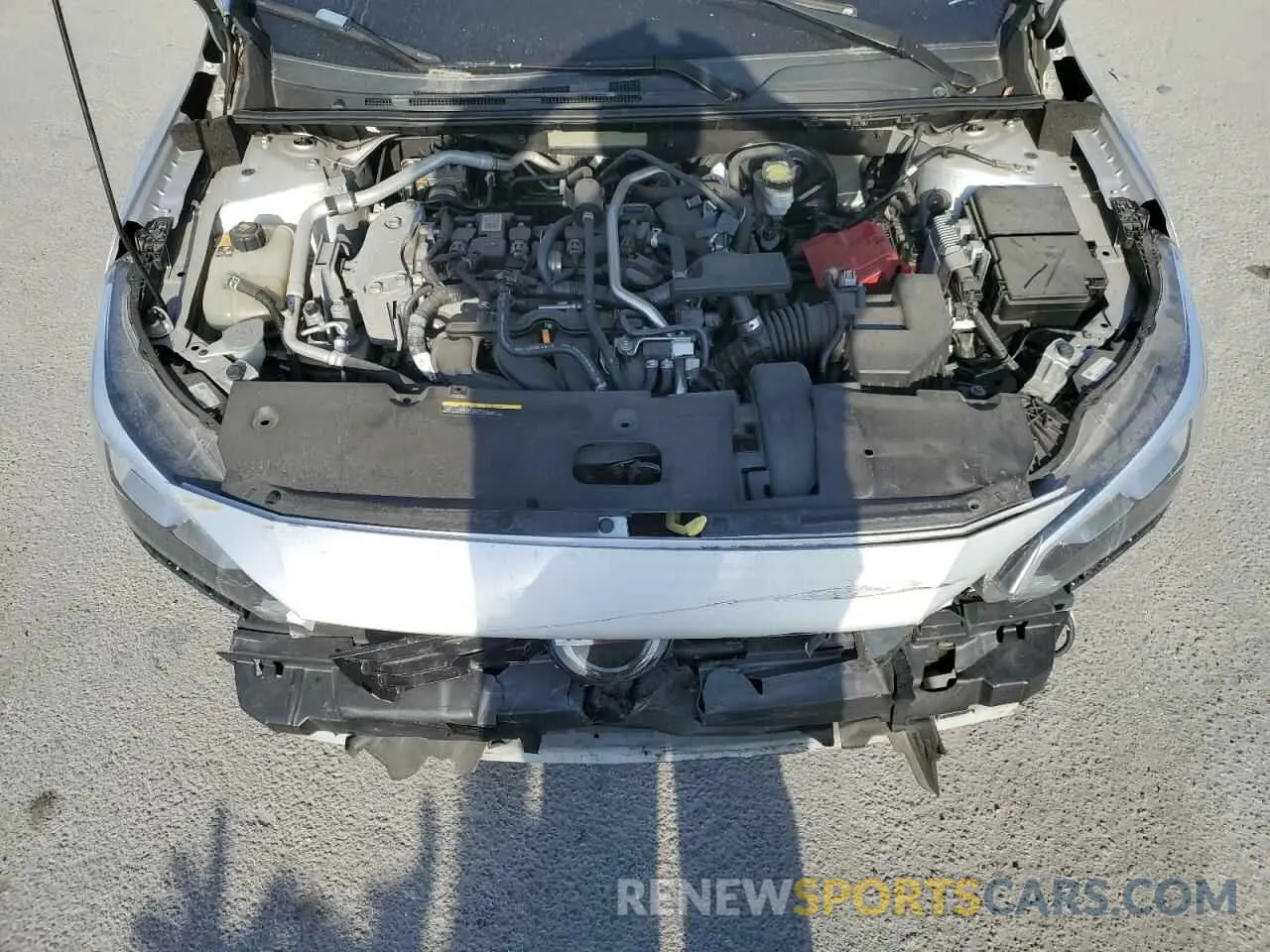 11 fotografías del automóvil dañado 3N1AB8BV2MY283490 NISSAN SENTRA 2021