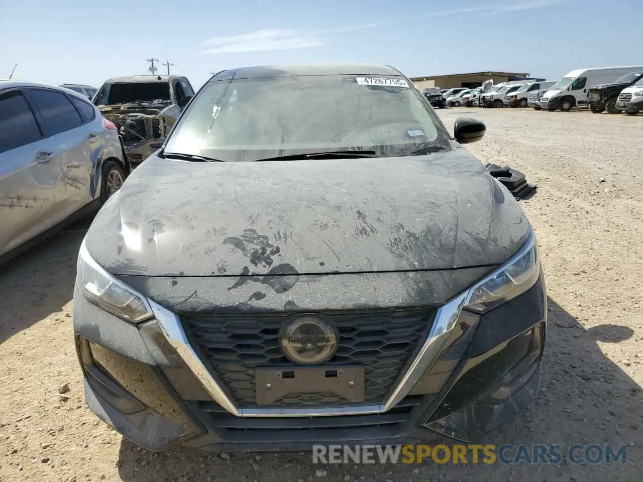 5 fotografías del automóvil dañado 3N1AB8BV2MY305469 NISSAN SENTRA 2021