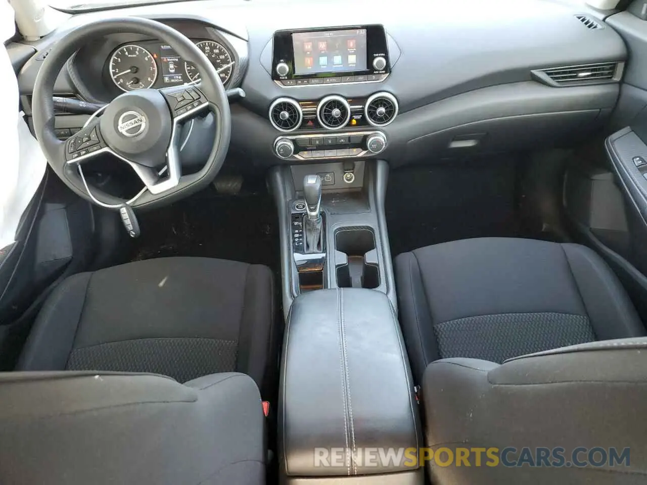 8 fotografías del automóvil dañado 3N1AB8BV2MY316892 NISSAN SENTRA 2021