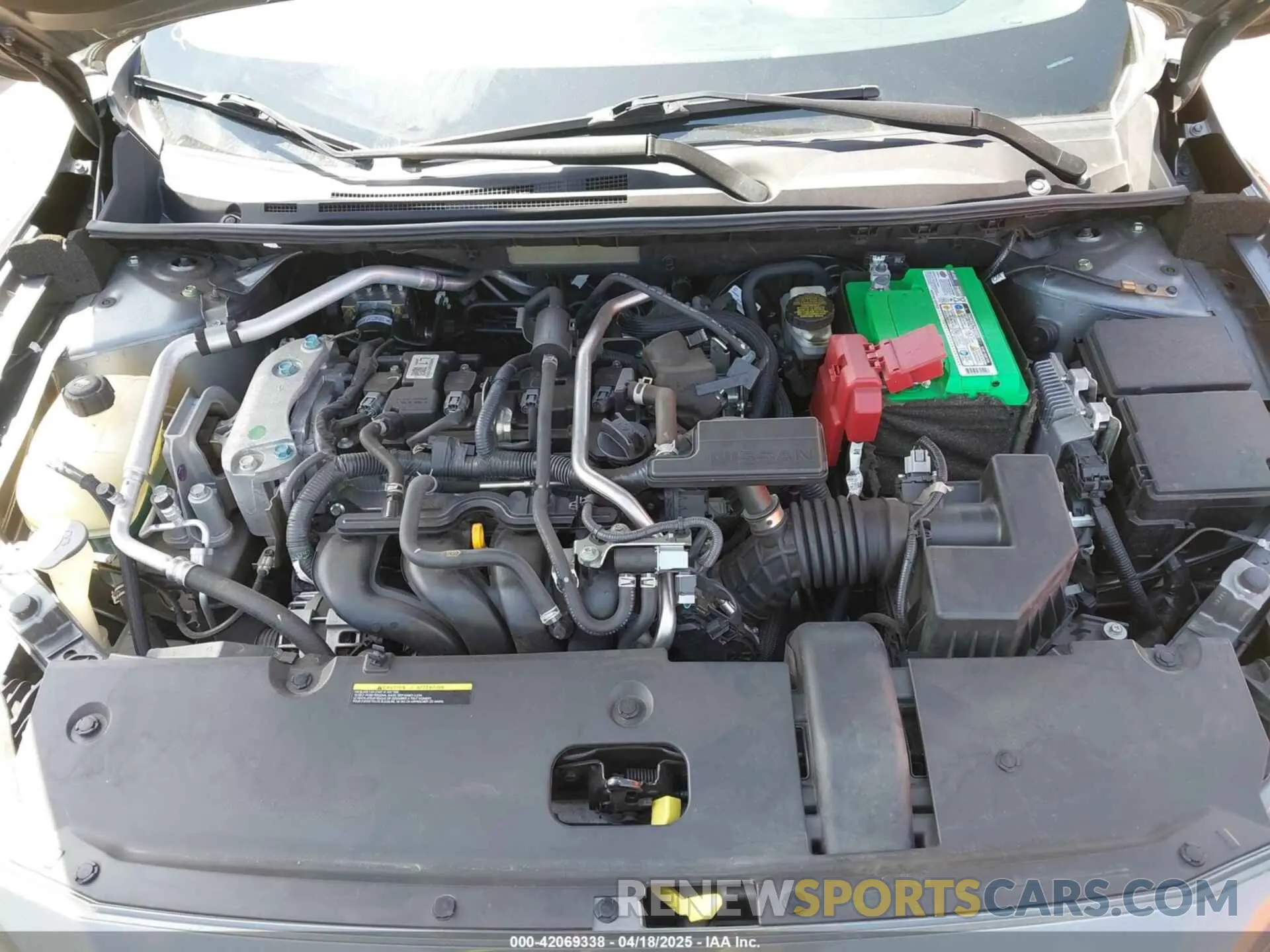 10 fotografías del automóvil dañado 3N1AB8BV3MY234279 NISSAN SENTRA 2021