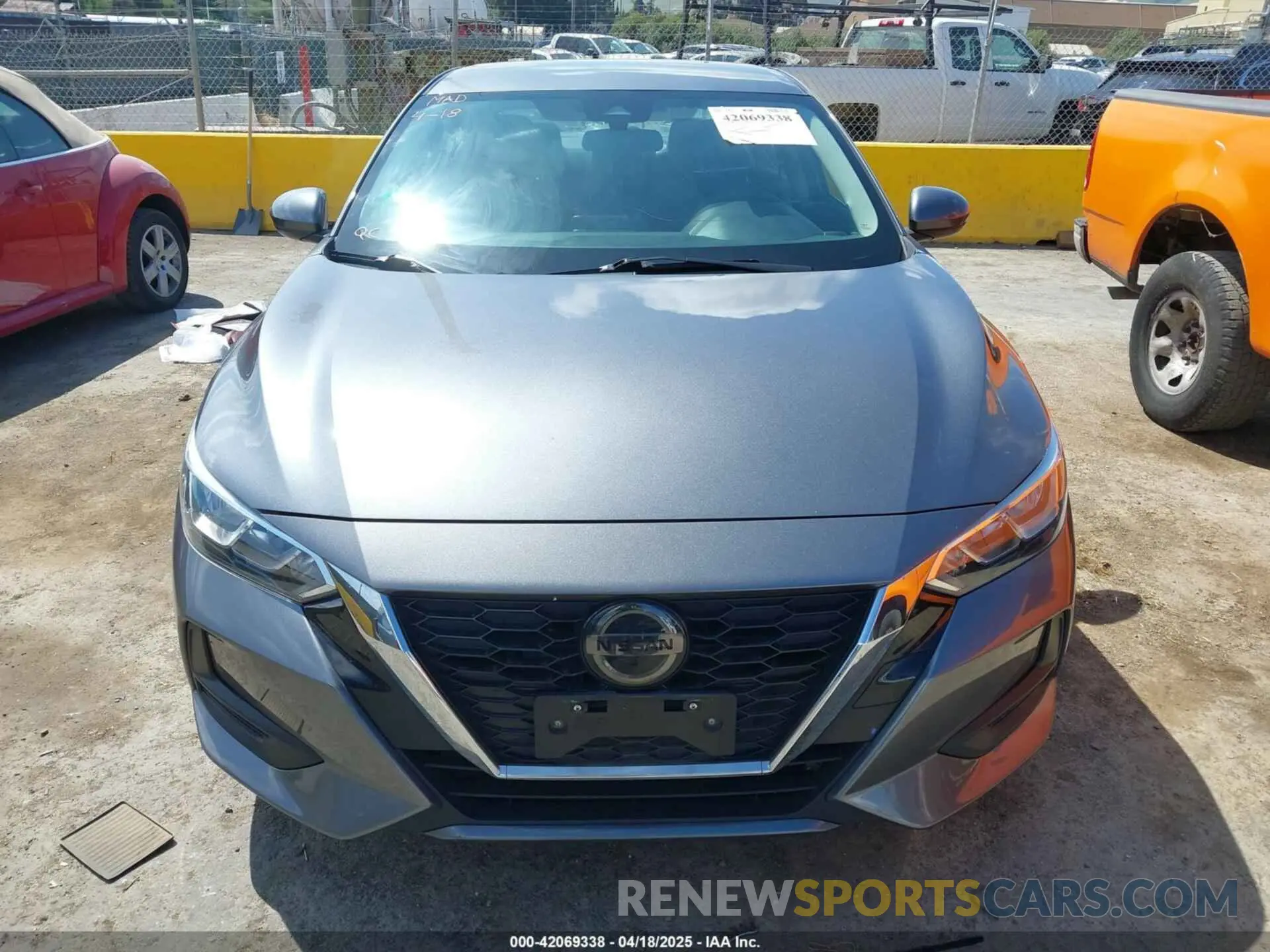 13 fotografías del automóvil dañado 3N1AB8BV3MY234279 NISSAN SENTRA 2021
