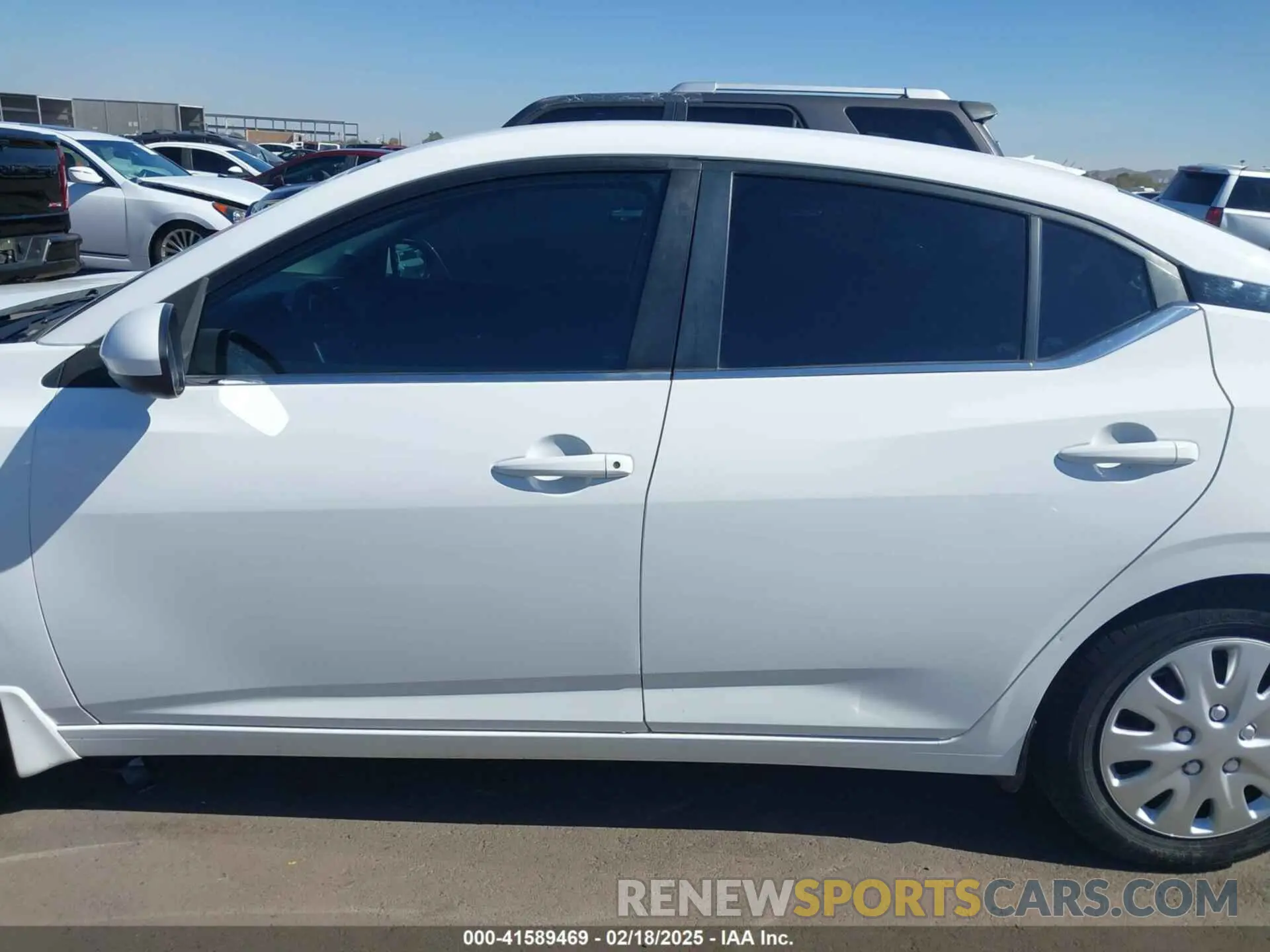 15 fotografías del automóvil dañado 3N1AB8BV3MY253513 NISSAN SENTRA 2021