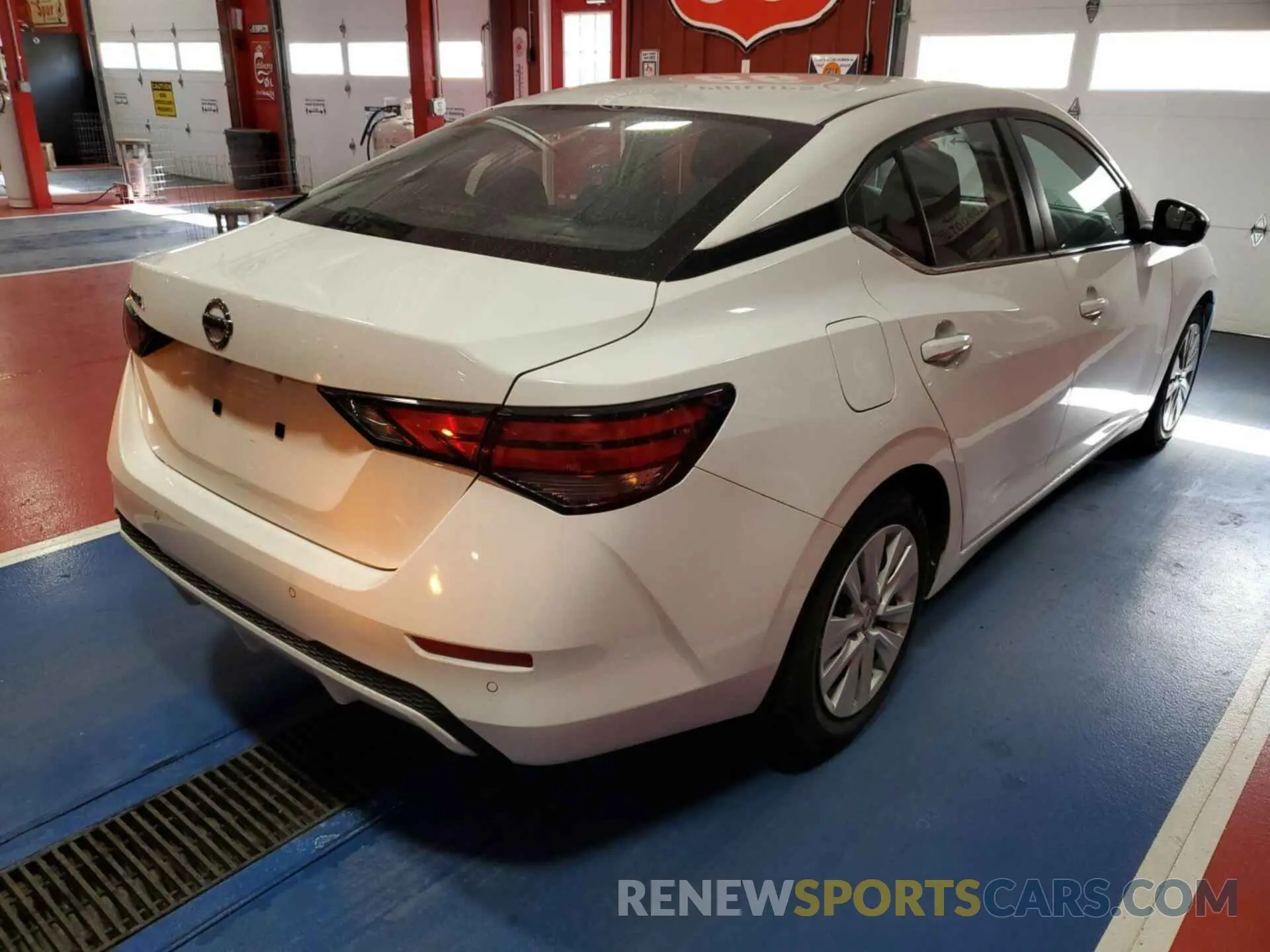 10 fotografías del automóvil dañado 3N1AB8BV4MY211870 NISSAN SENTRA 2021