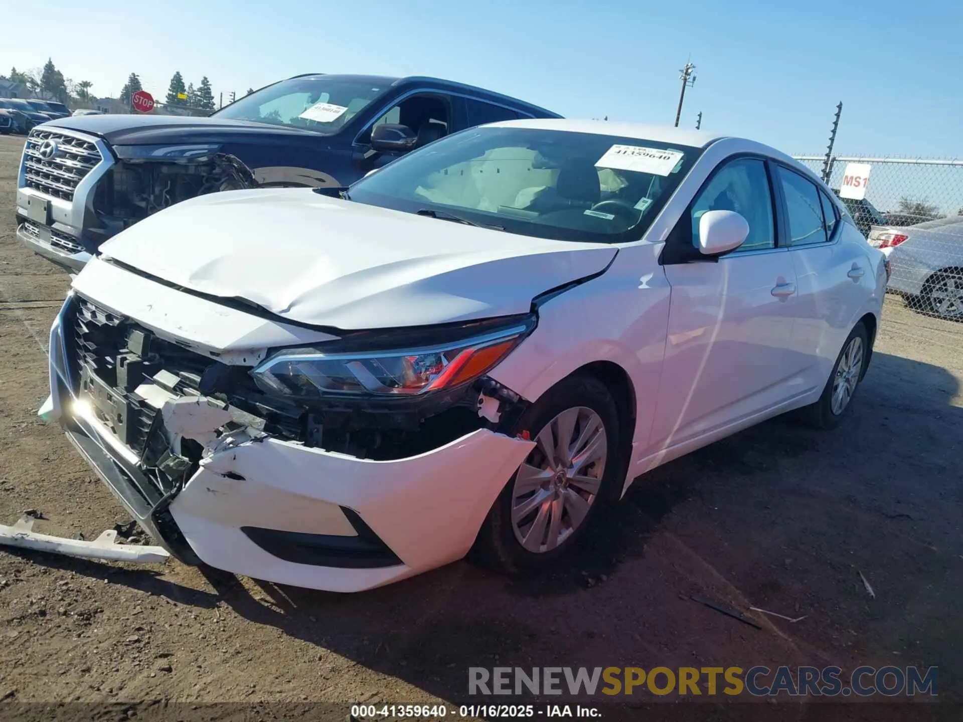 14 fotografías del automóvil dañado 3N1AB8BV4MY227728 NISSAN SENTRA 2021