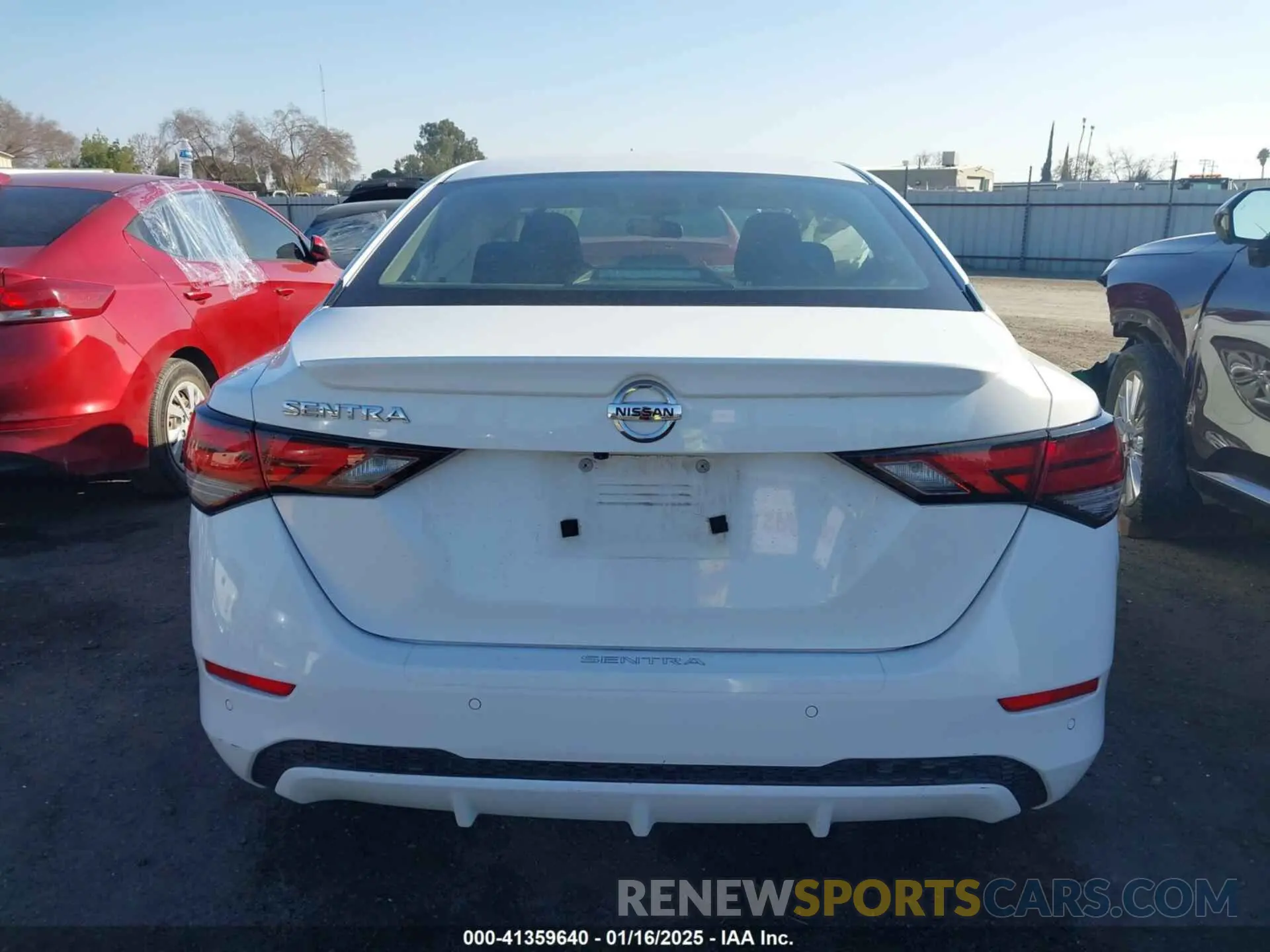 16 fotografías del automóvil dañado 3N1AB8BV4MY227728 NISSAN SENTRA 2021