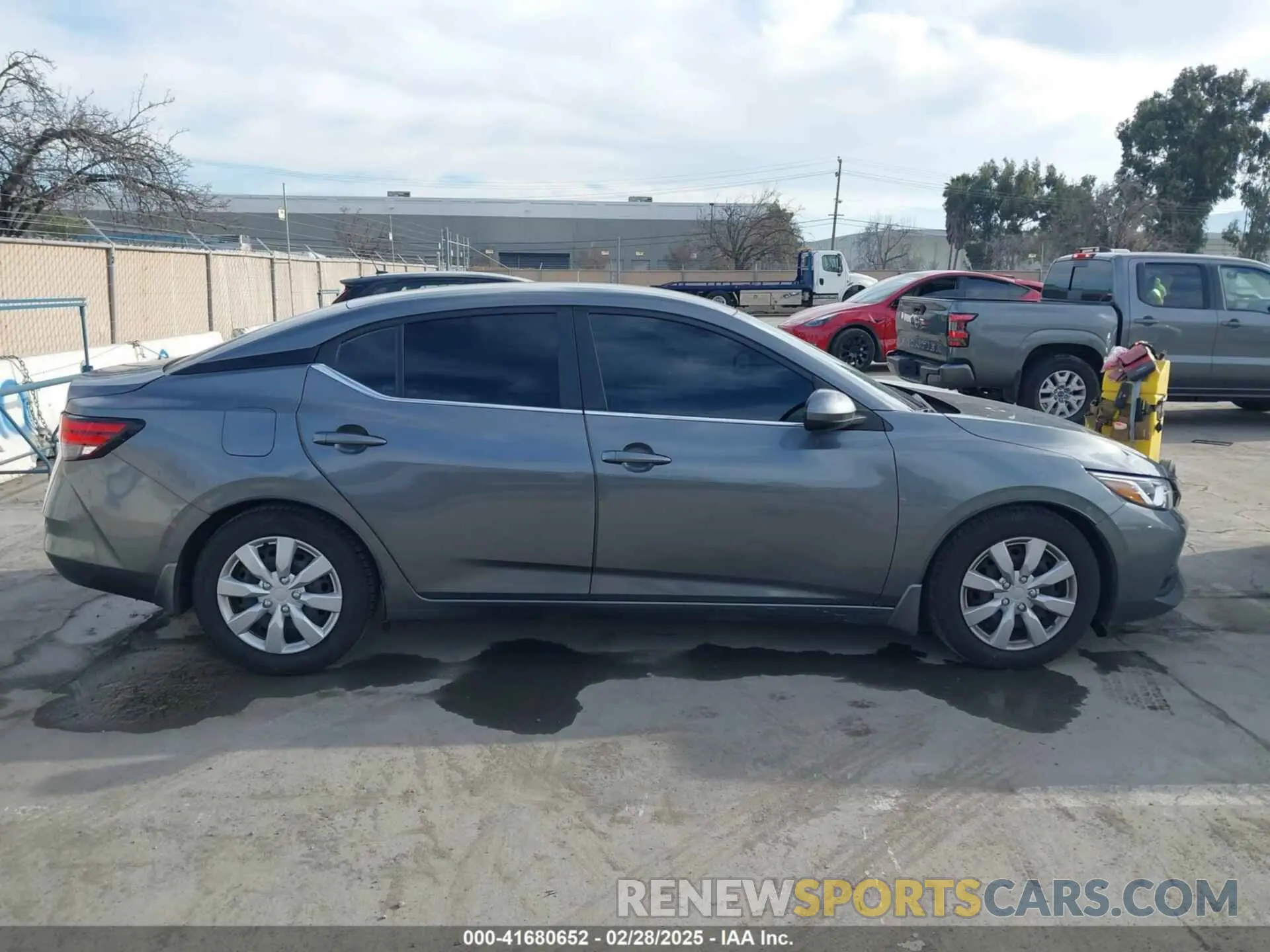 14 fotografías del automóvil dañado 3N1AB8BV4MY229480 NISSAN SENTRA 2021