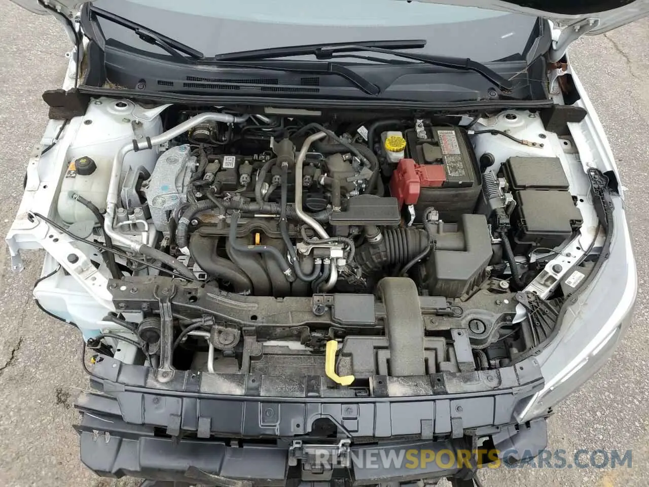 11 fotografías del automóvil dañado 3N1AB8BV4MY323164 NISSAN SENTRA 2021