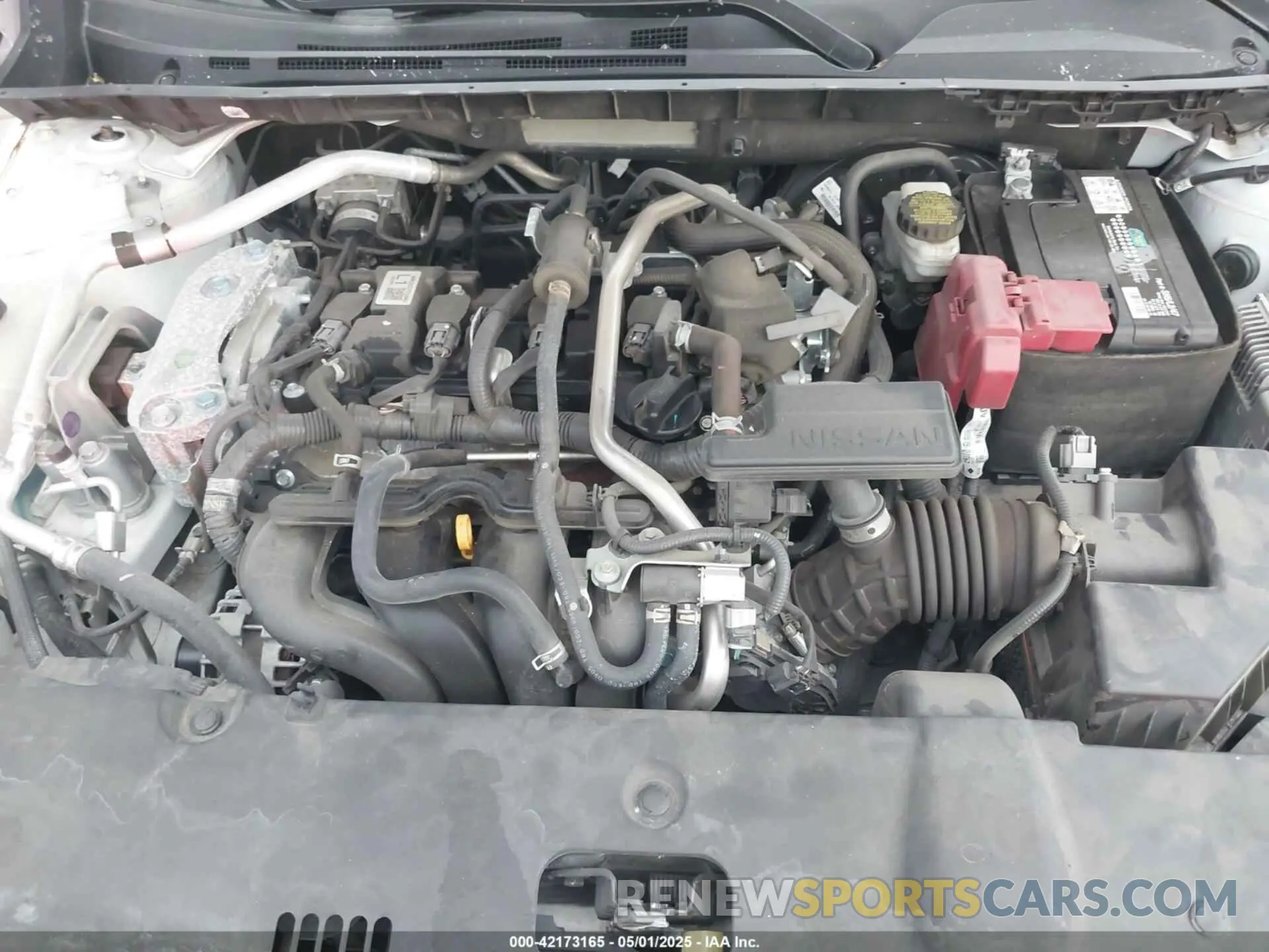 10 fotografías del automóvil dañado 3N1AB8BV5MY255151 NISSAN SENTRA 2021