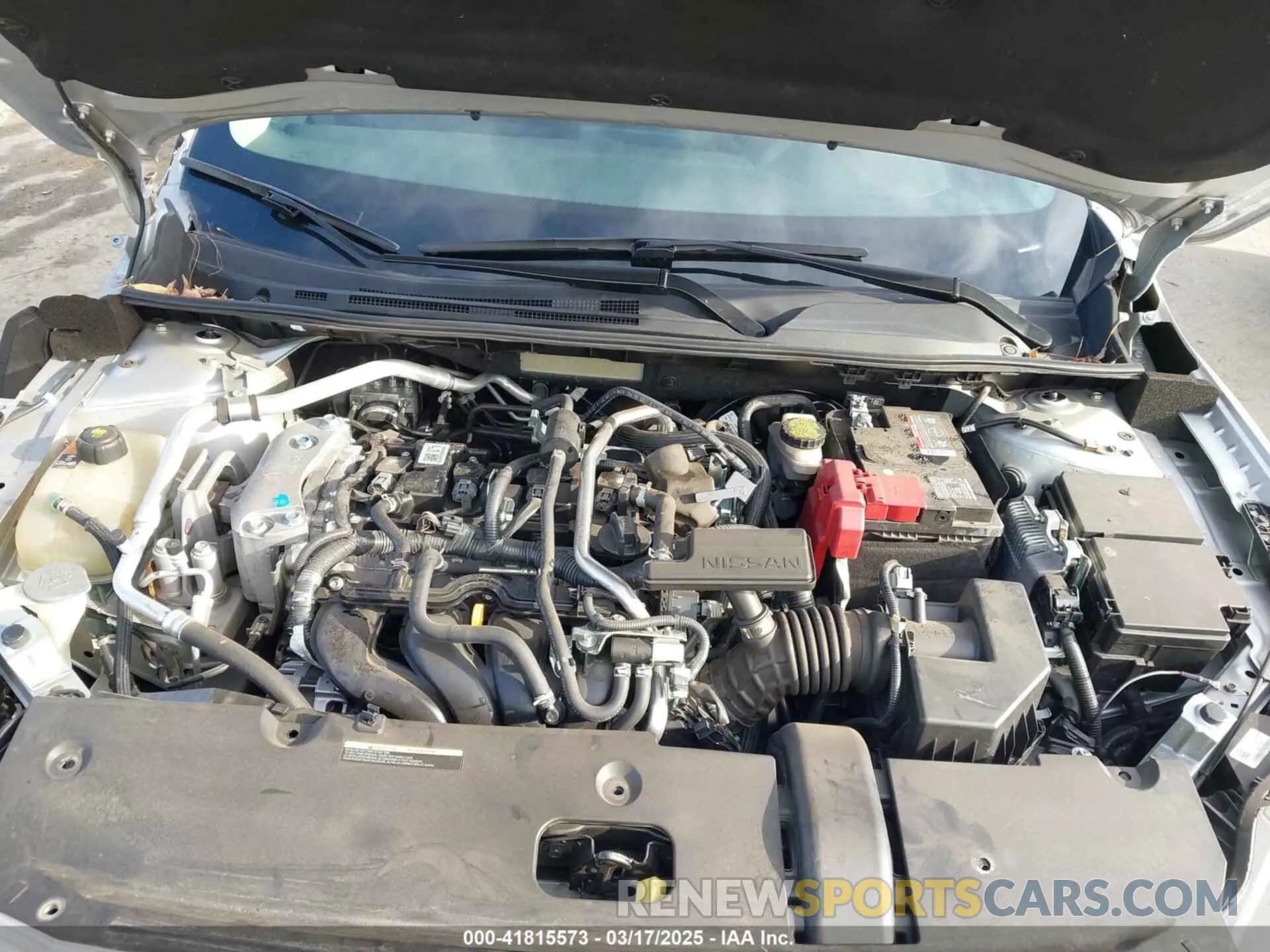 10 fotografías del automóvil dañado 3N1AB8BV5MY295262 NISSAN SENTRA 2021