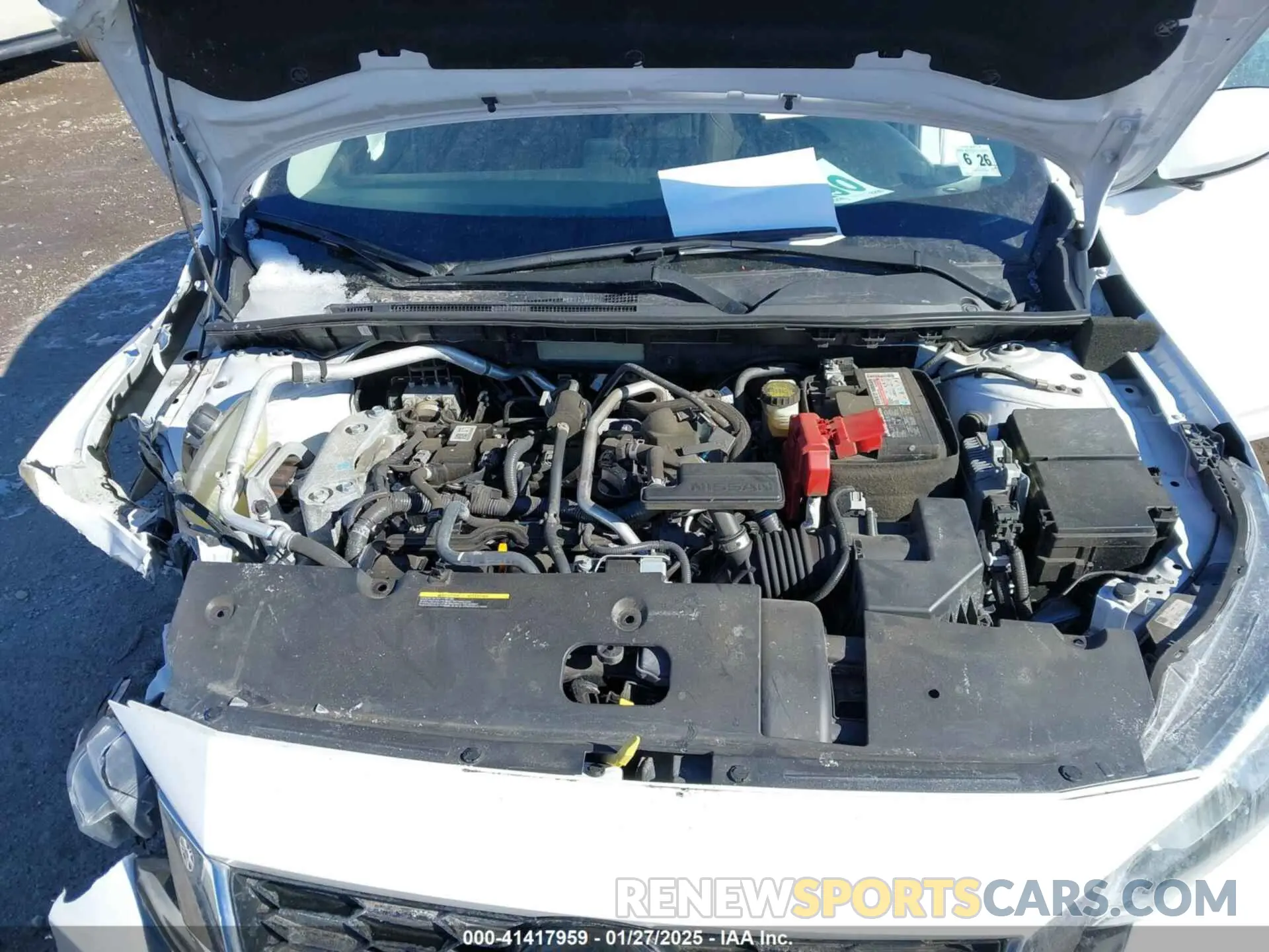 10 fotografías del automóvil dañado 3N1AB8BV5MY312139 NISSAN SENTRA 2021