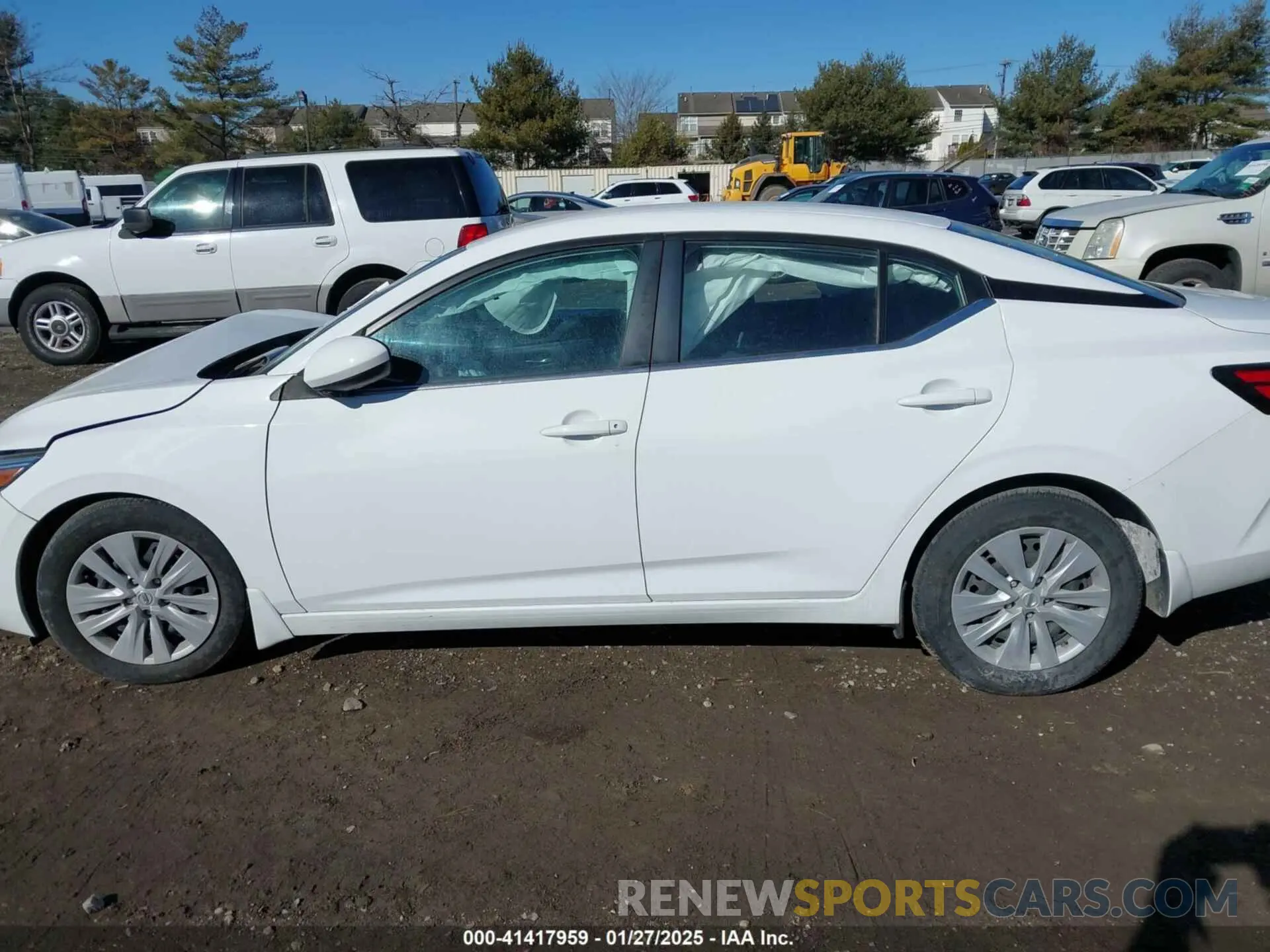 14 fotografías del automóvil dañado 3N1AB8BV5MY312139 NISSAN SENTRA 2021