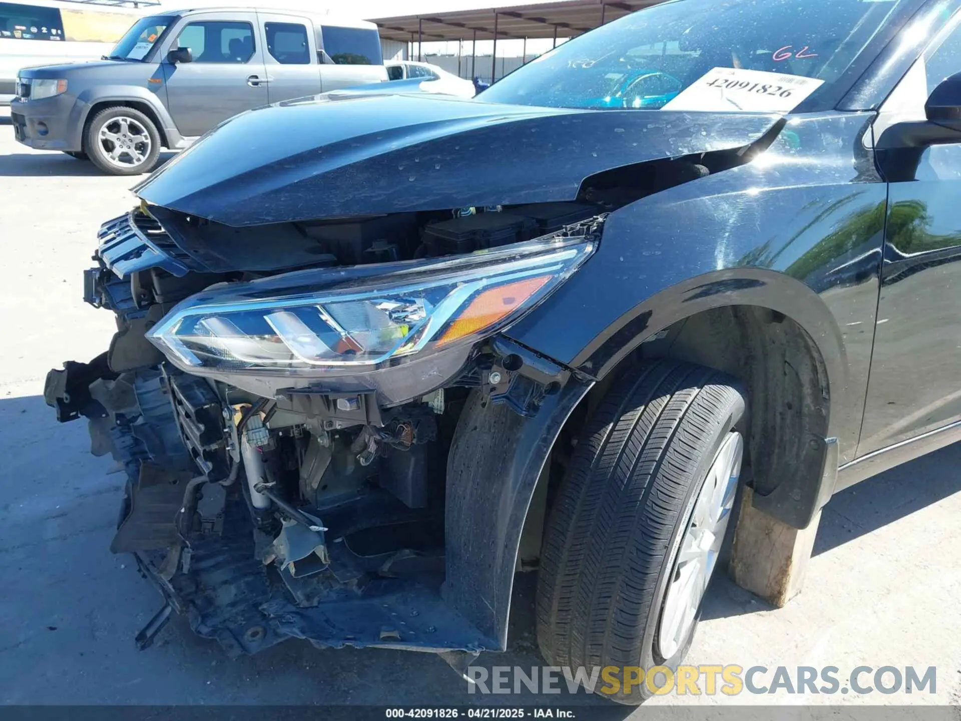 20 fotografías del automóvil dañado 3N1AB8BV7MY210986 NISSAN SENTRA 2021