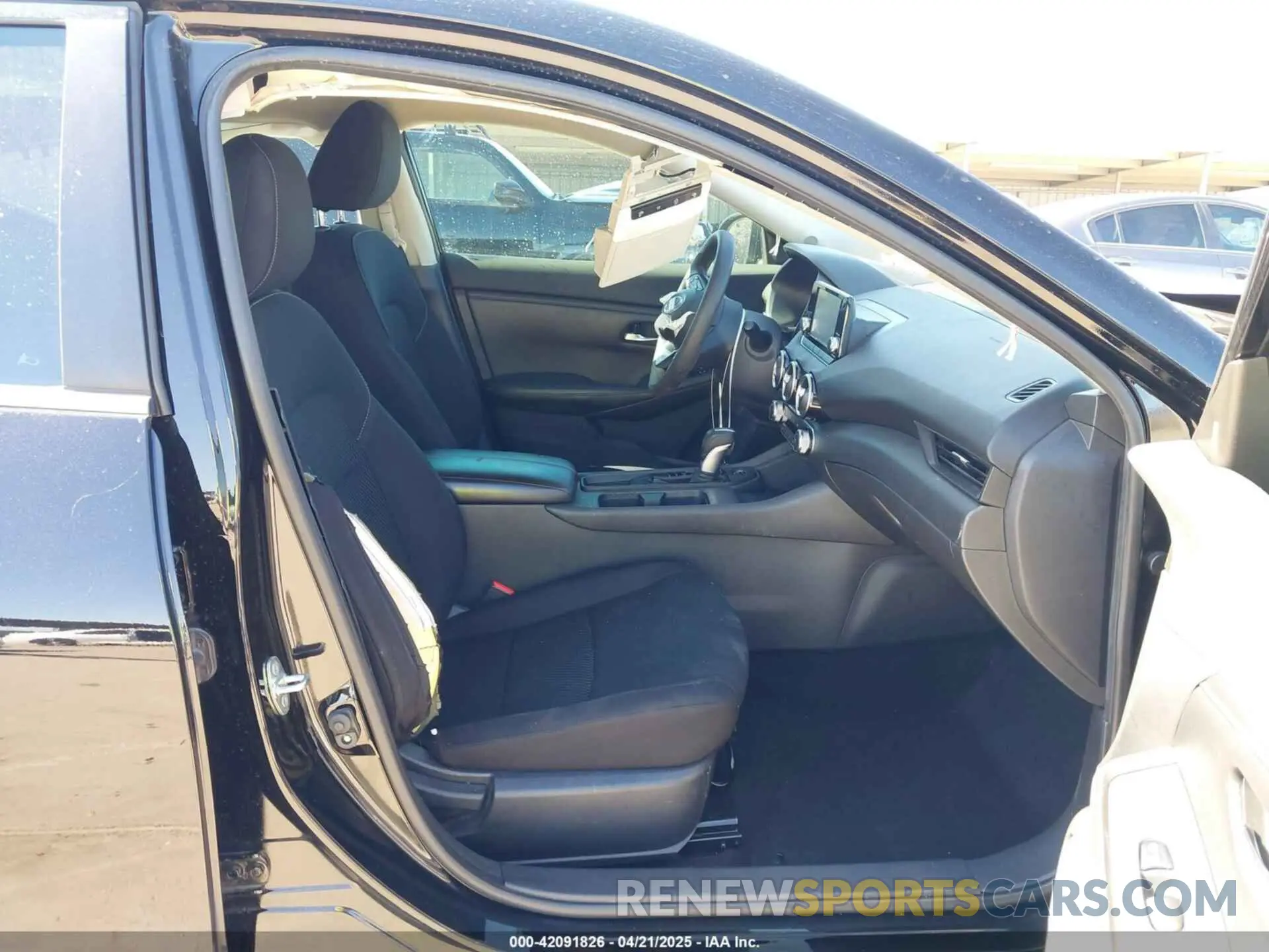 5 fotografías del automóvil dañado 3N1AB8BV7MY210986 NISSAN SENTRA 2021